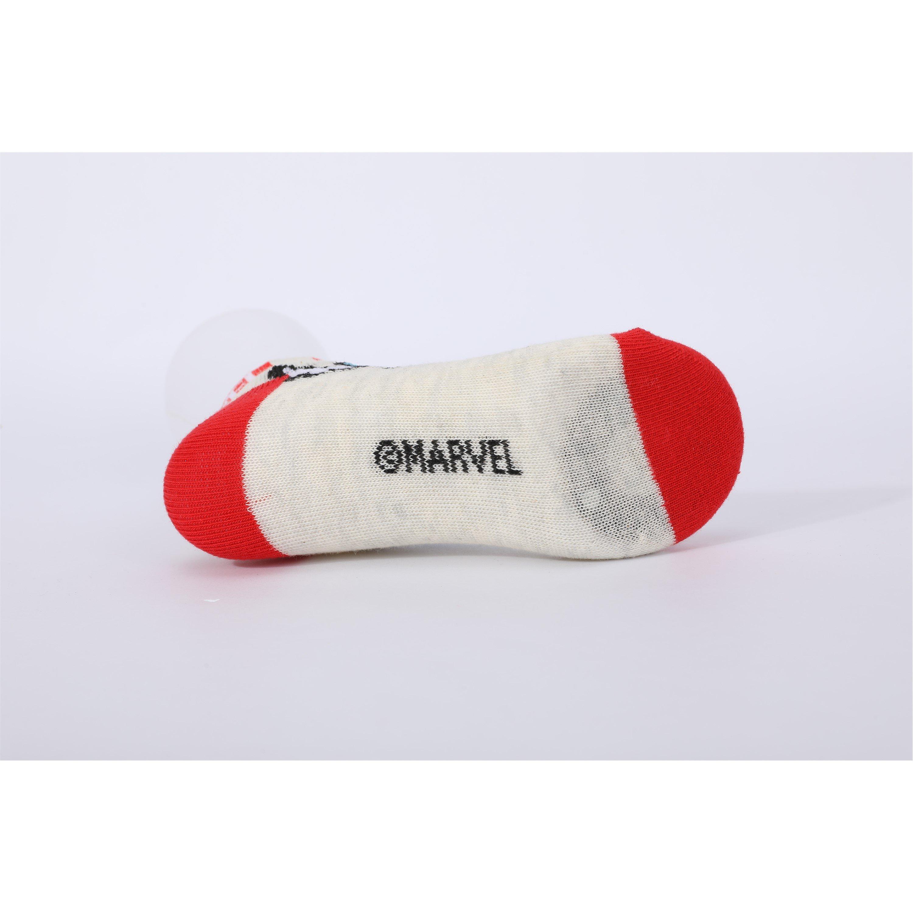 Marvel - Character - Trainer 3 Pk Socks Infants - 9