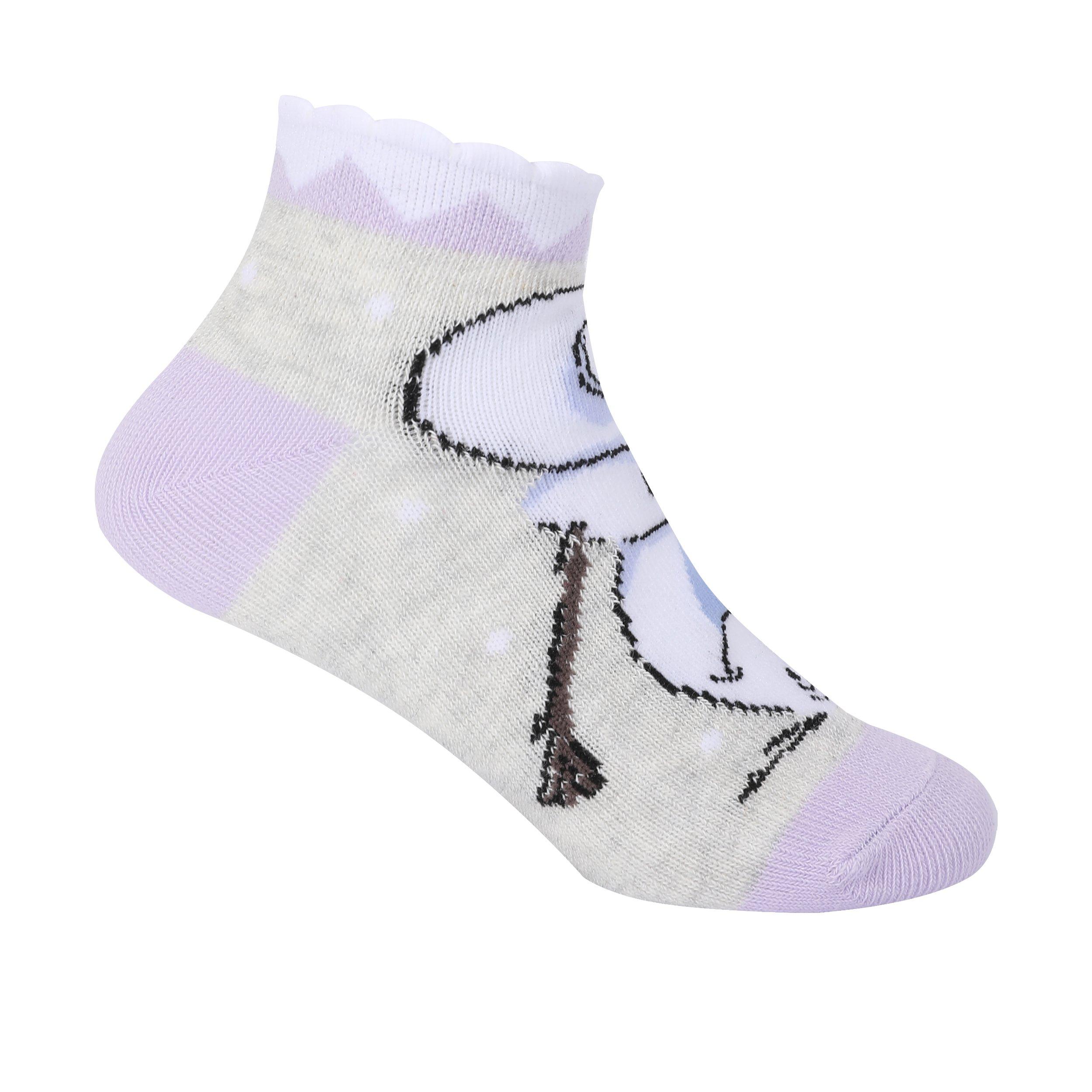 Disney Frozen - Character - Trainer 3 Pk Socks Infants - 2