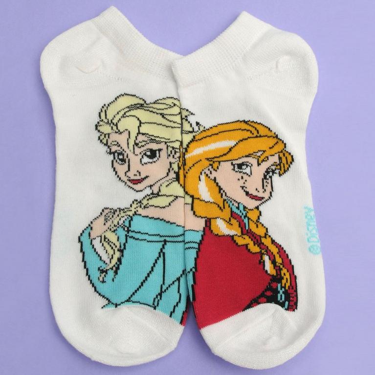 Disney La Reine des Neiges - Character - Trainer 3 Pk Socks Infants - 5