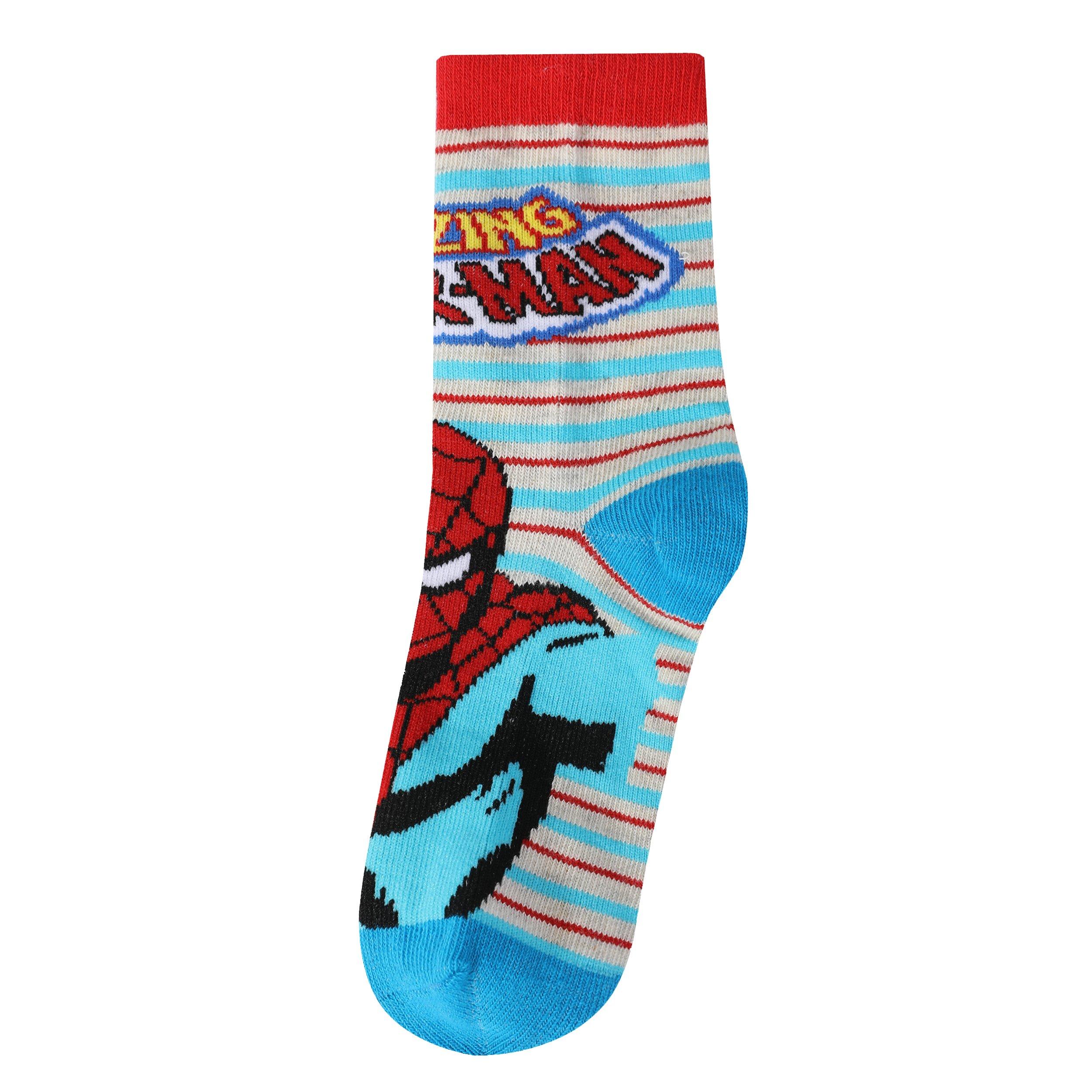 Marvel - Character - 3 Pack Crew Socks Infants - 6