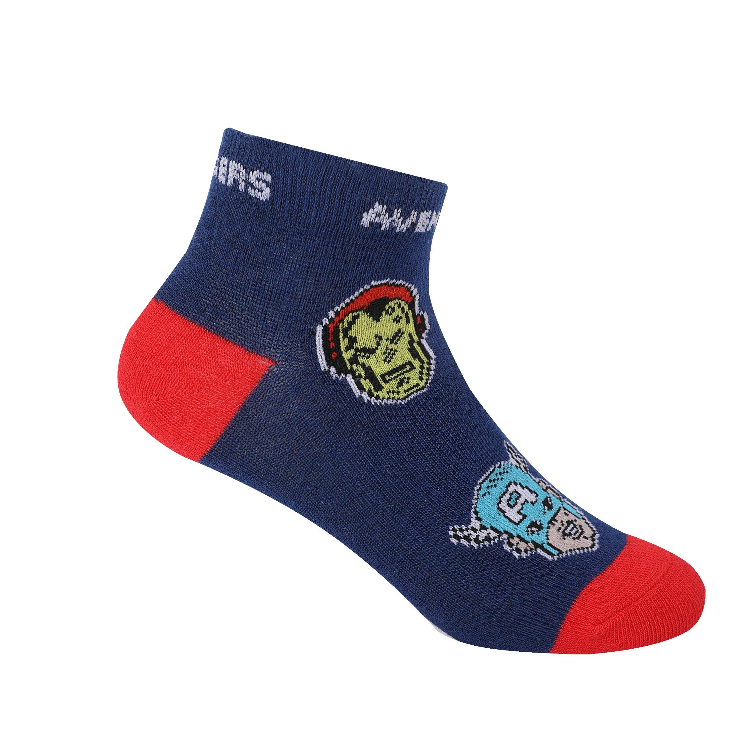Marvel - Character - Trainer 3 Pk Socks Junior - 2