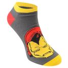Marvel - Character - Trainer 3 Pk Socks Junior - 4