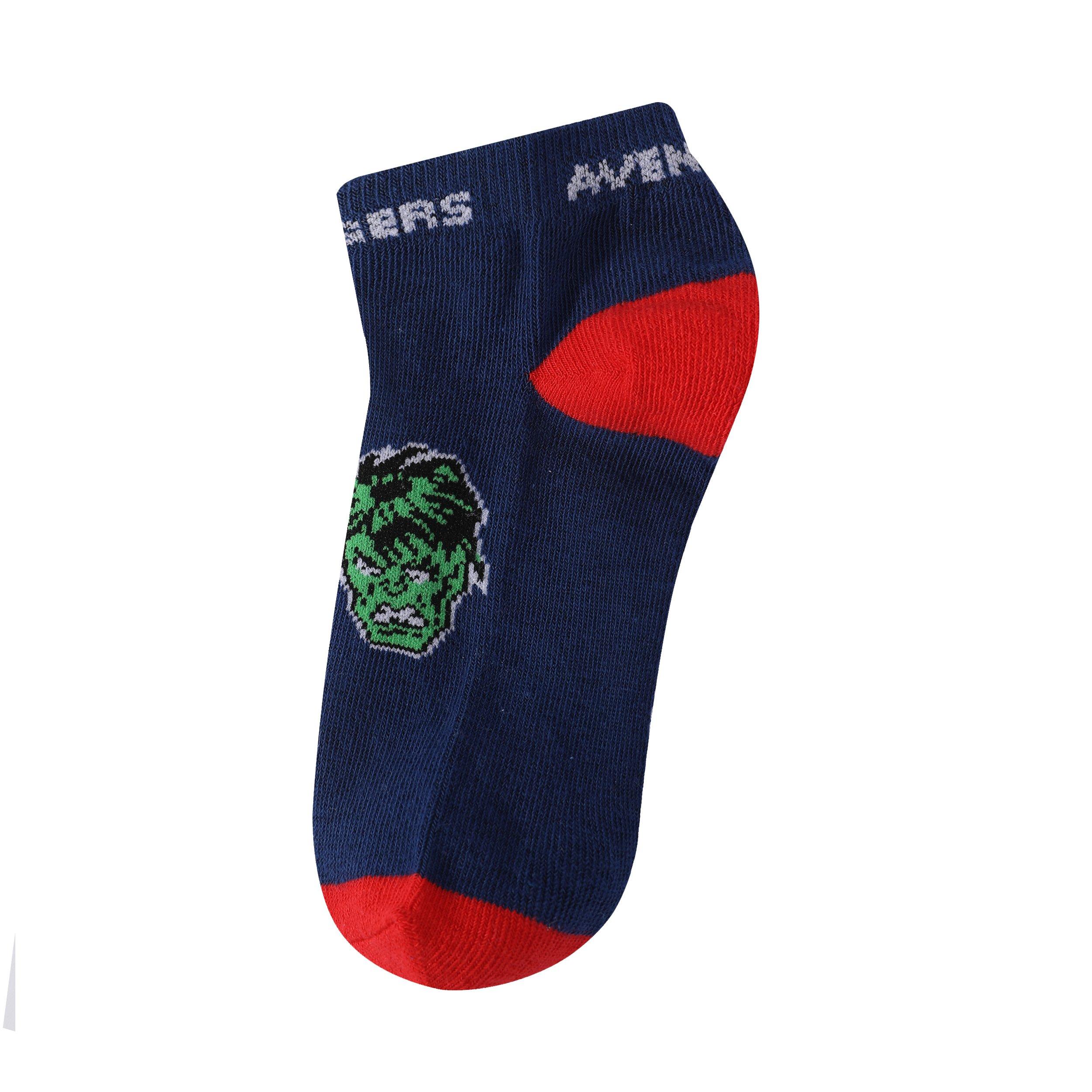 Marvel - Character - Trainer 3 Pk Socks Junior - 5