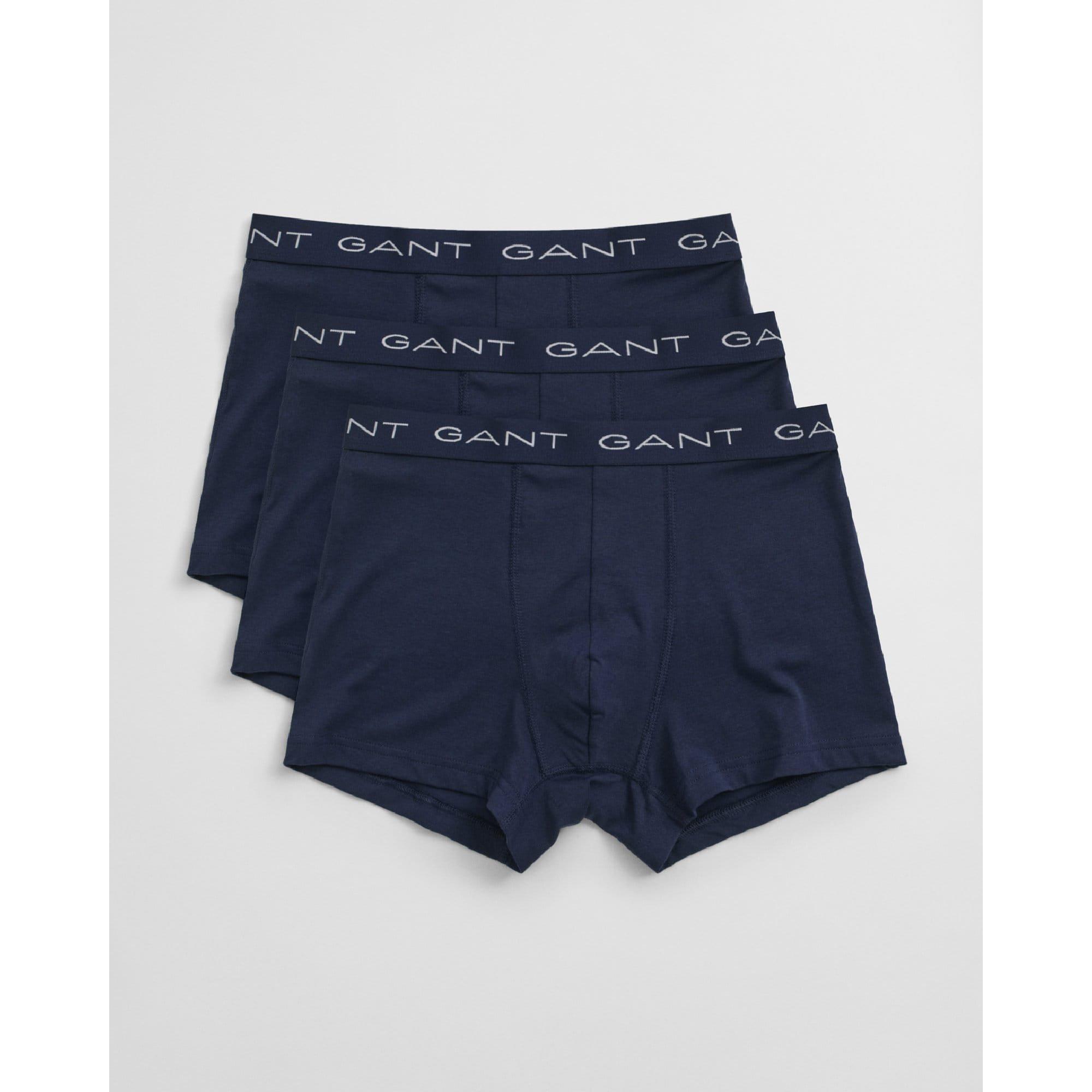 Blue - Gant - 3 Pack of Trunks