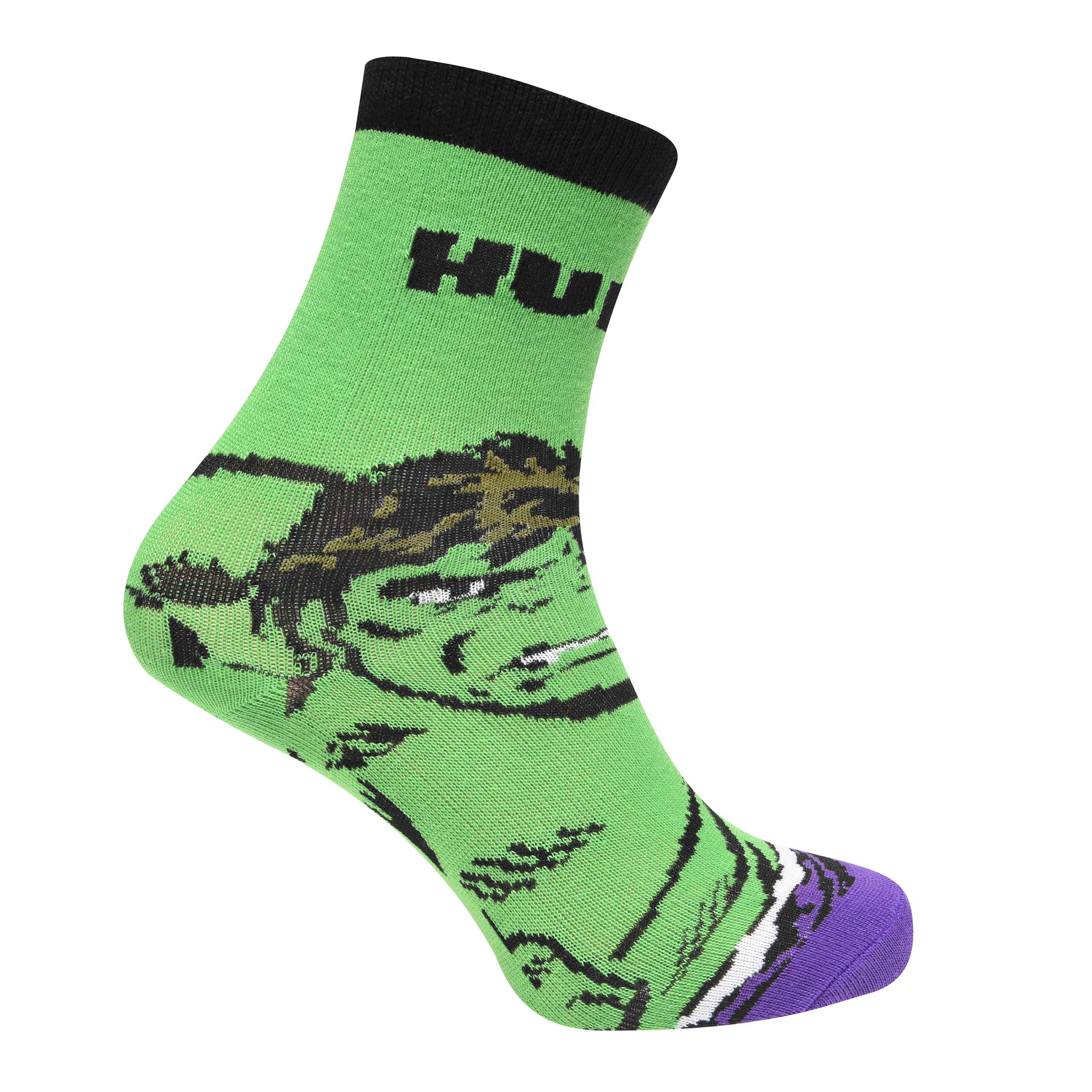 Marvel - Character - Marvel 3 Pack Crew Socks Junior - 4