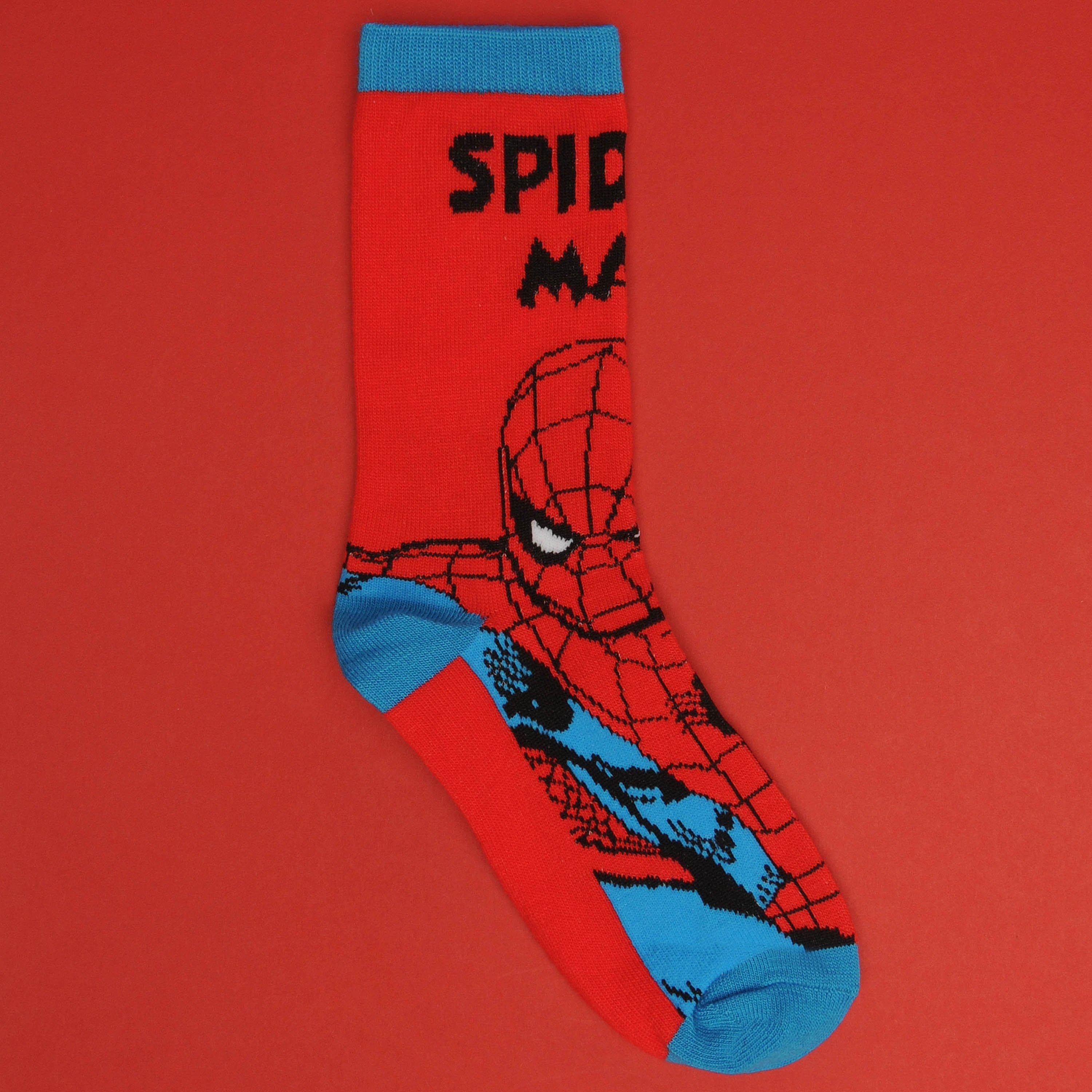 Marvel - Character - Marvel 3 Pack Crew Socks Junior - 7