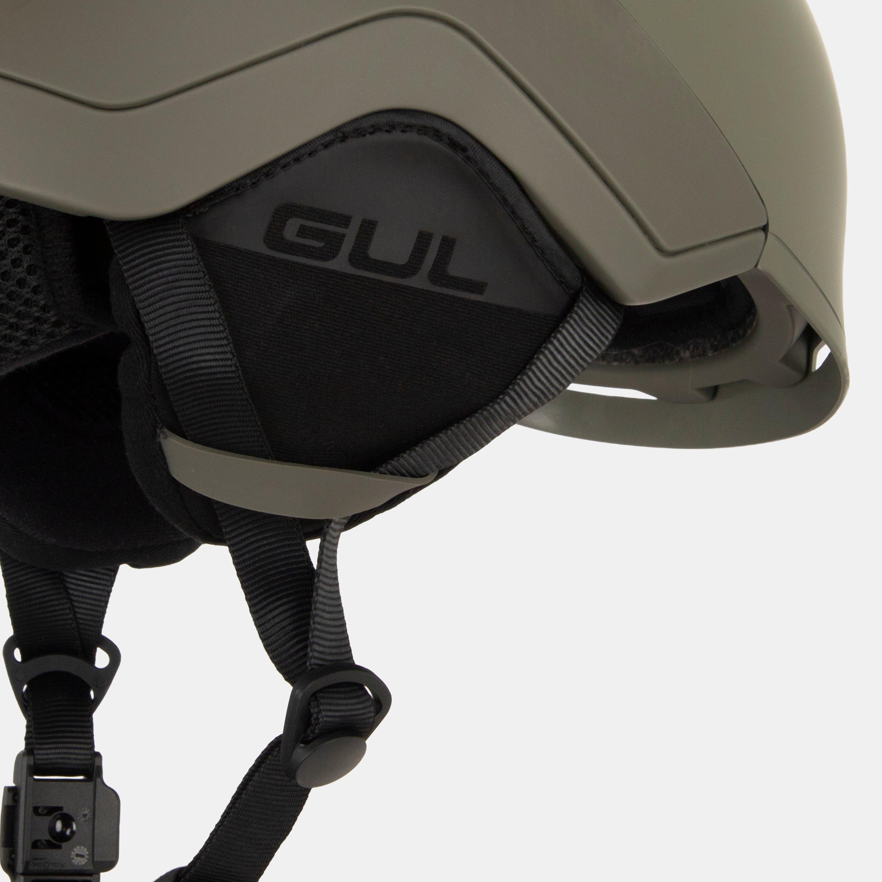 Green - Gul - Powder Helmet 61 - 6