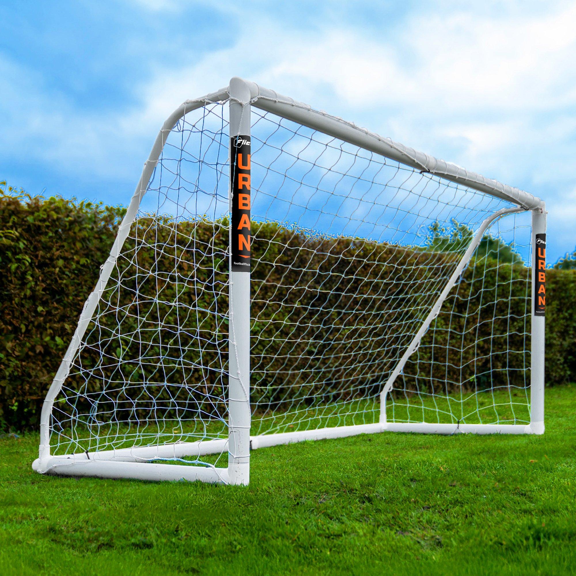 White - Football Flick - Football Flick Urban UPVC Goal 8 X 4 - 1