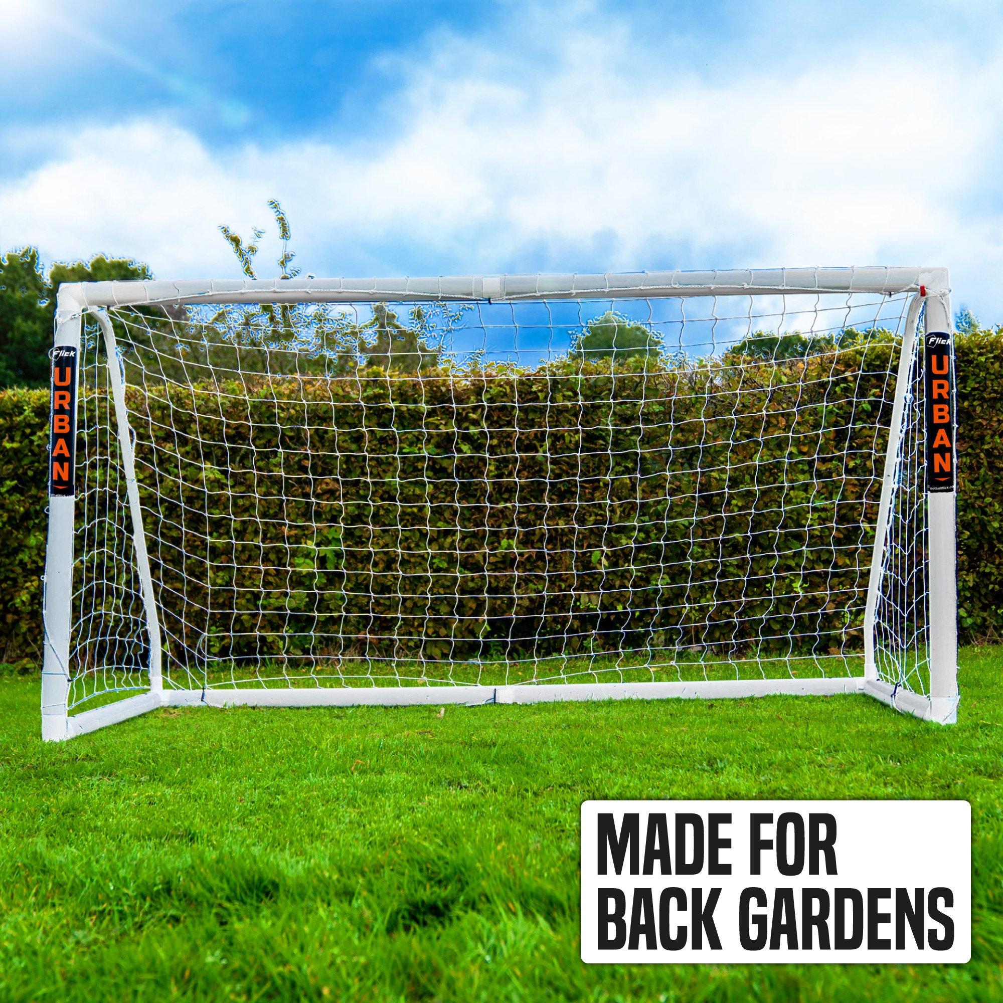 White - Football Flick - Football Flick Urban UPVC Goal 8 X 4 - 8
