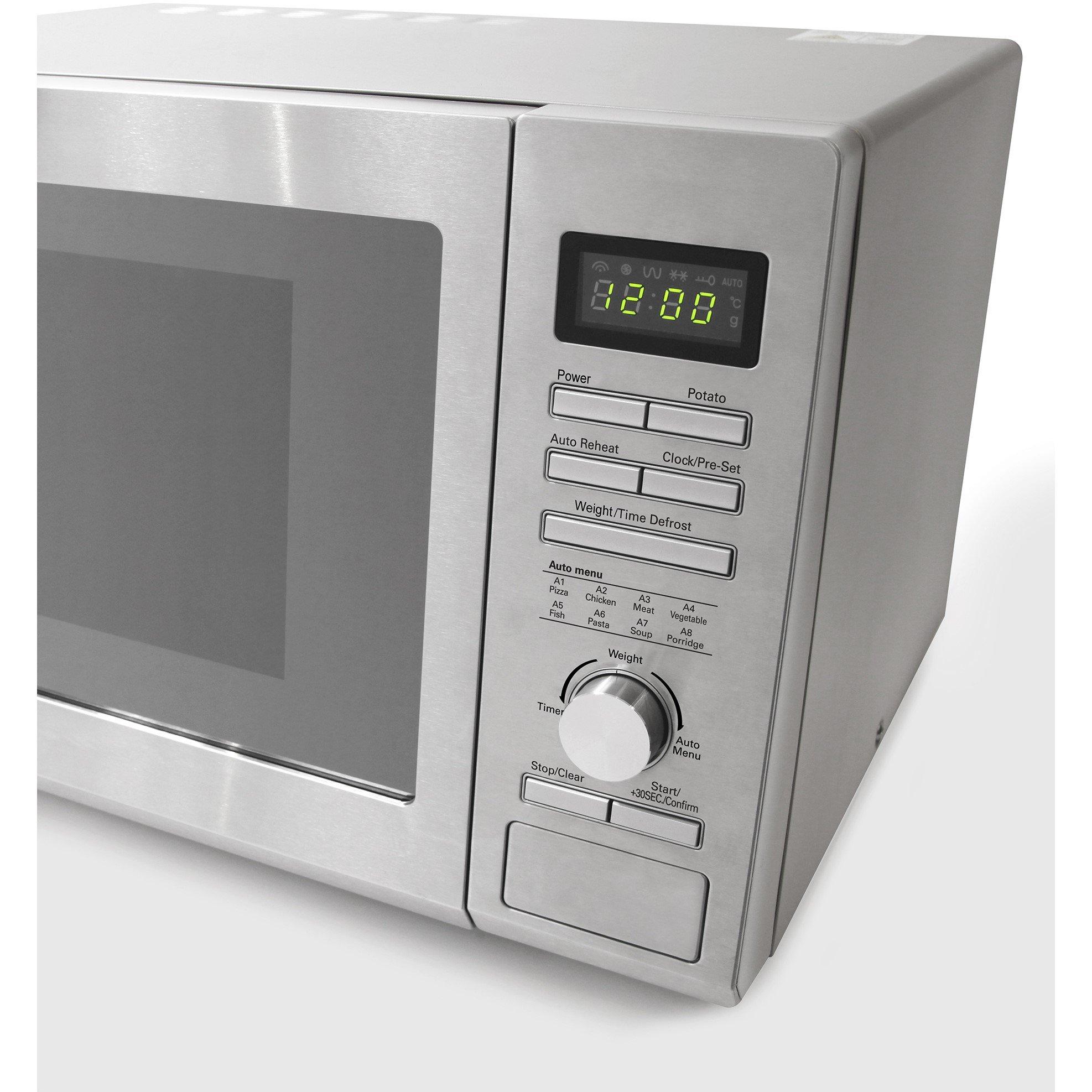 Stainless Steel - Russell Hobbs - RHM2563 25L Digital 900w Solo Microwave - 7