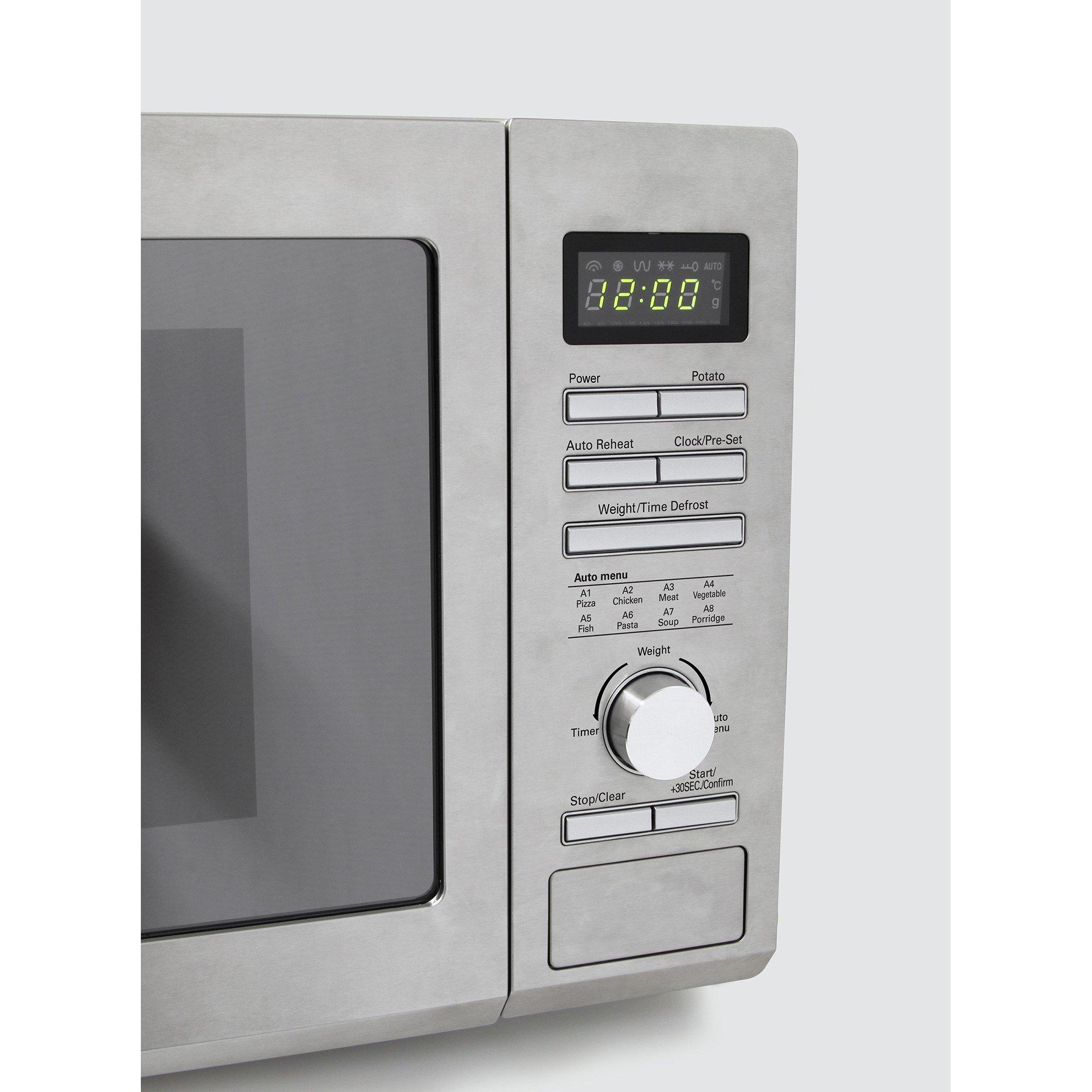 Stainless Steel - Russell Hobbs - RHM2563 25L Digital 900w Solo Microwave - 8