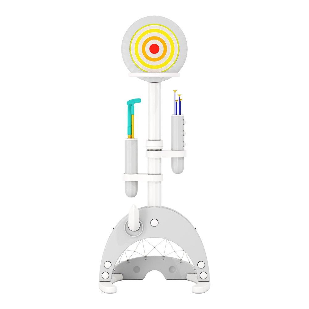 Grey - KIDKID - Toddler 6 in 1 Basketball Stand Set - 3