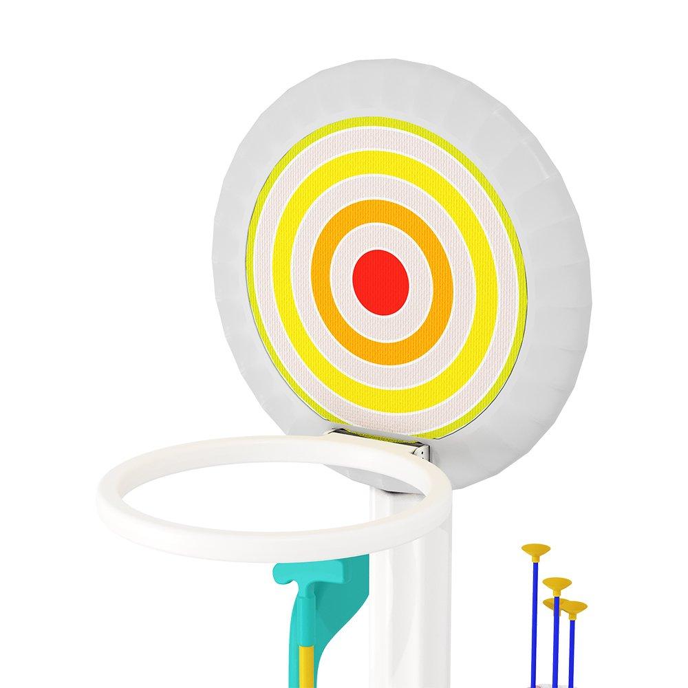 Grey - KIDKID - Toddler 6 in 1 Basketball Stand Set - 8