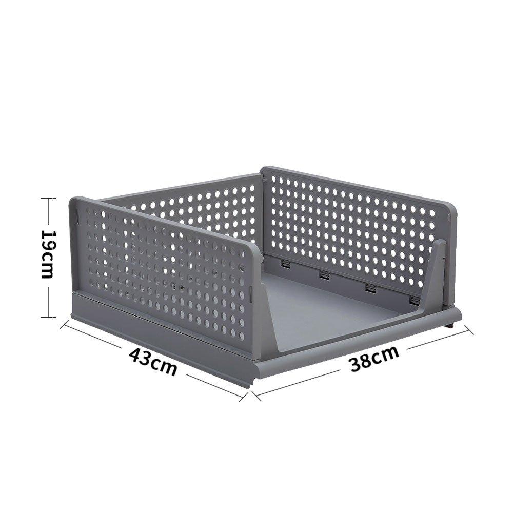 Grey1 - LIFE IDEAS - 2/3pcs Folding Storage Organizer - 2