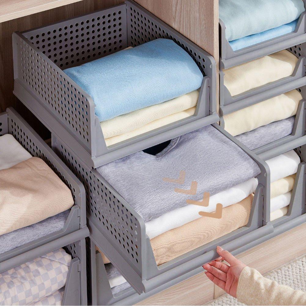 Grey3 - LIFE IDEAS - 2/3pcs Folding Storage Organizer - 12