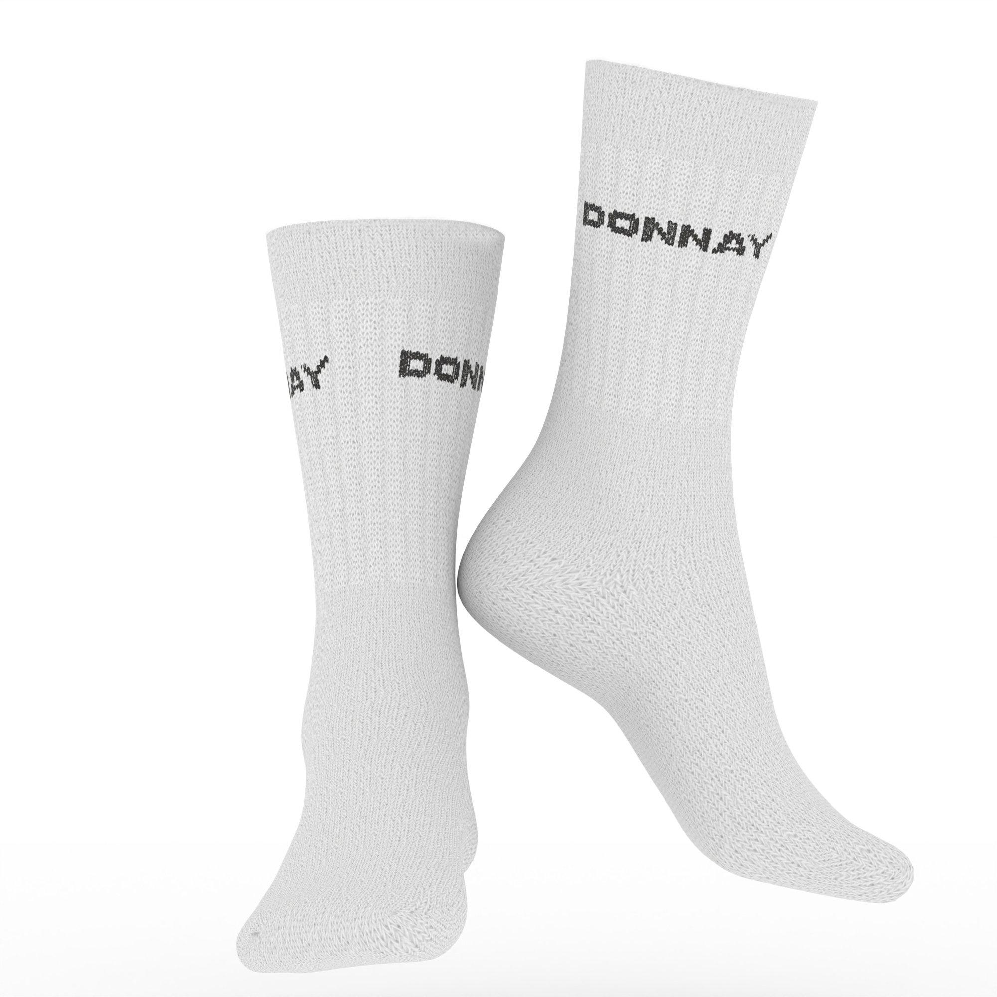 White - Donnay - Crew 10 Pack Sports Socks Lddies - 2