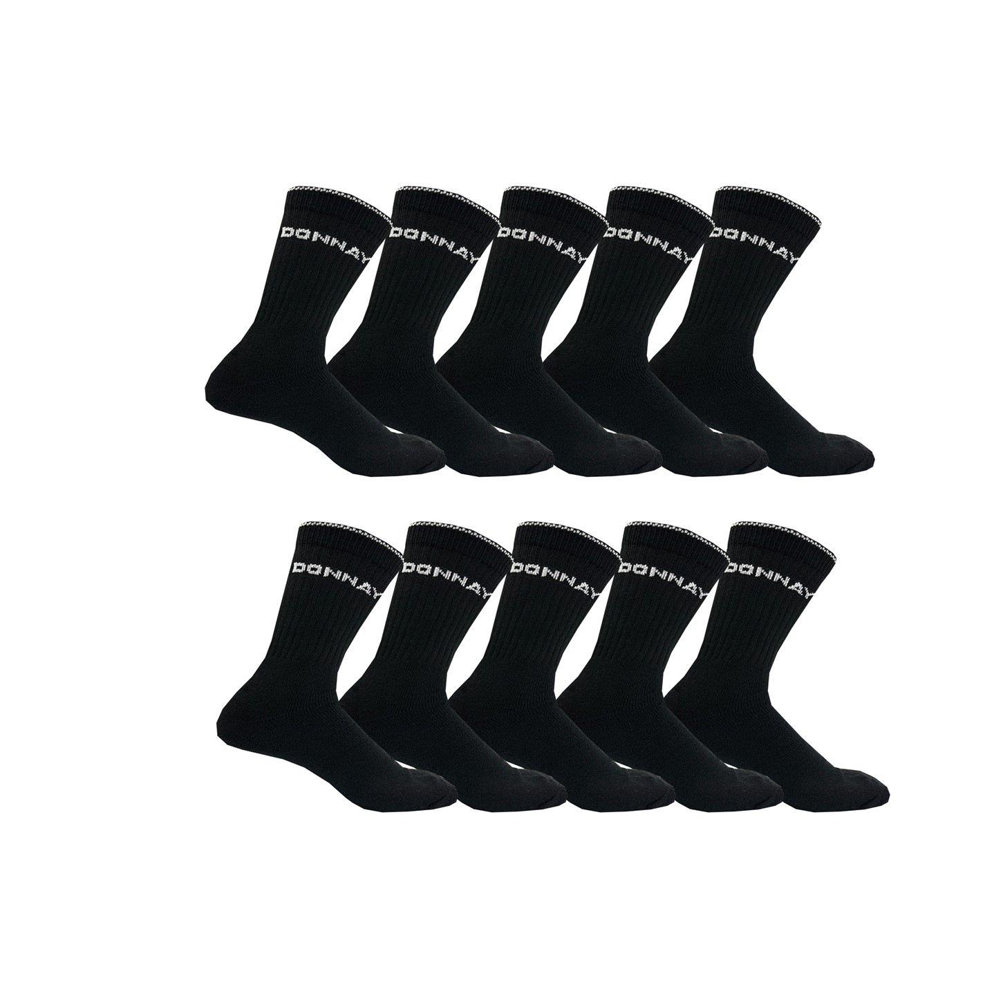 Nero - Donnay - Crew 10 Pack Sports Socks Lddies - 1