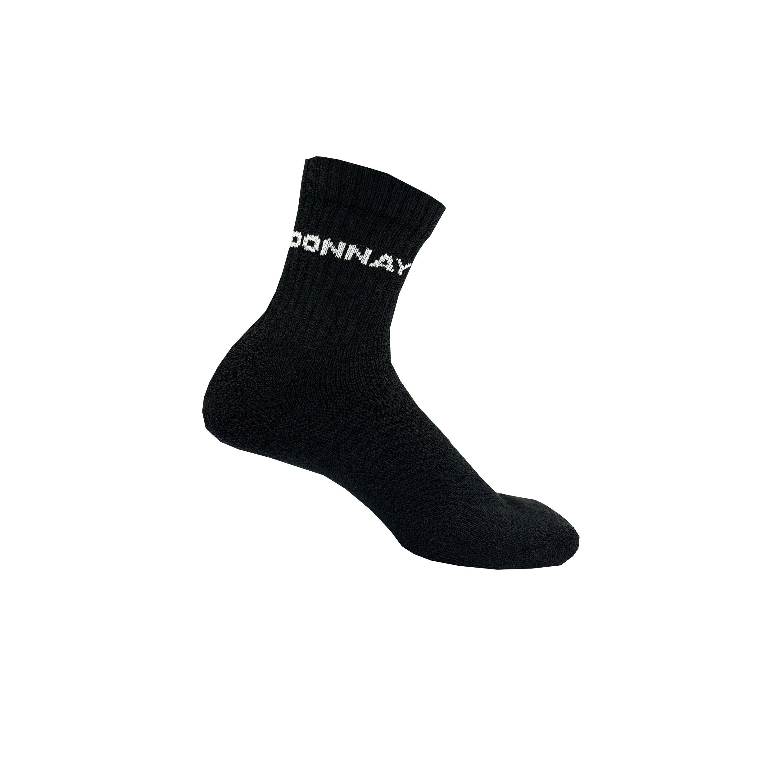 Black - Donnay - 10 Pack Quarter Socks Ladies - 2