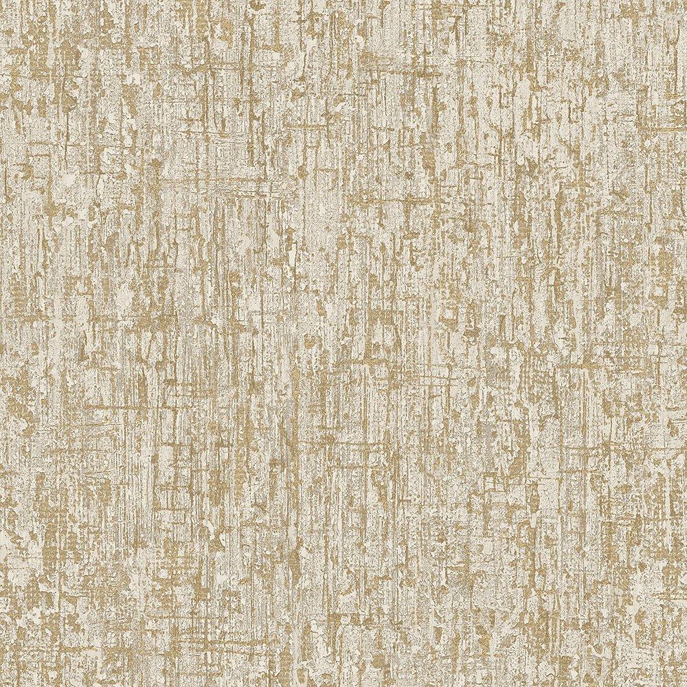 Yellow - Design ID - DID Concrete Antique Gold Wallpaper - 1
