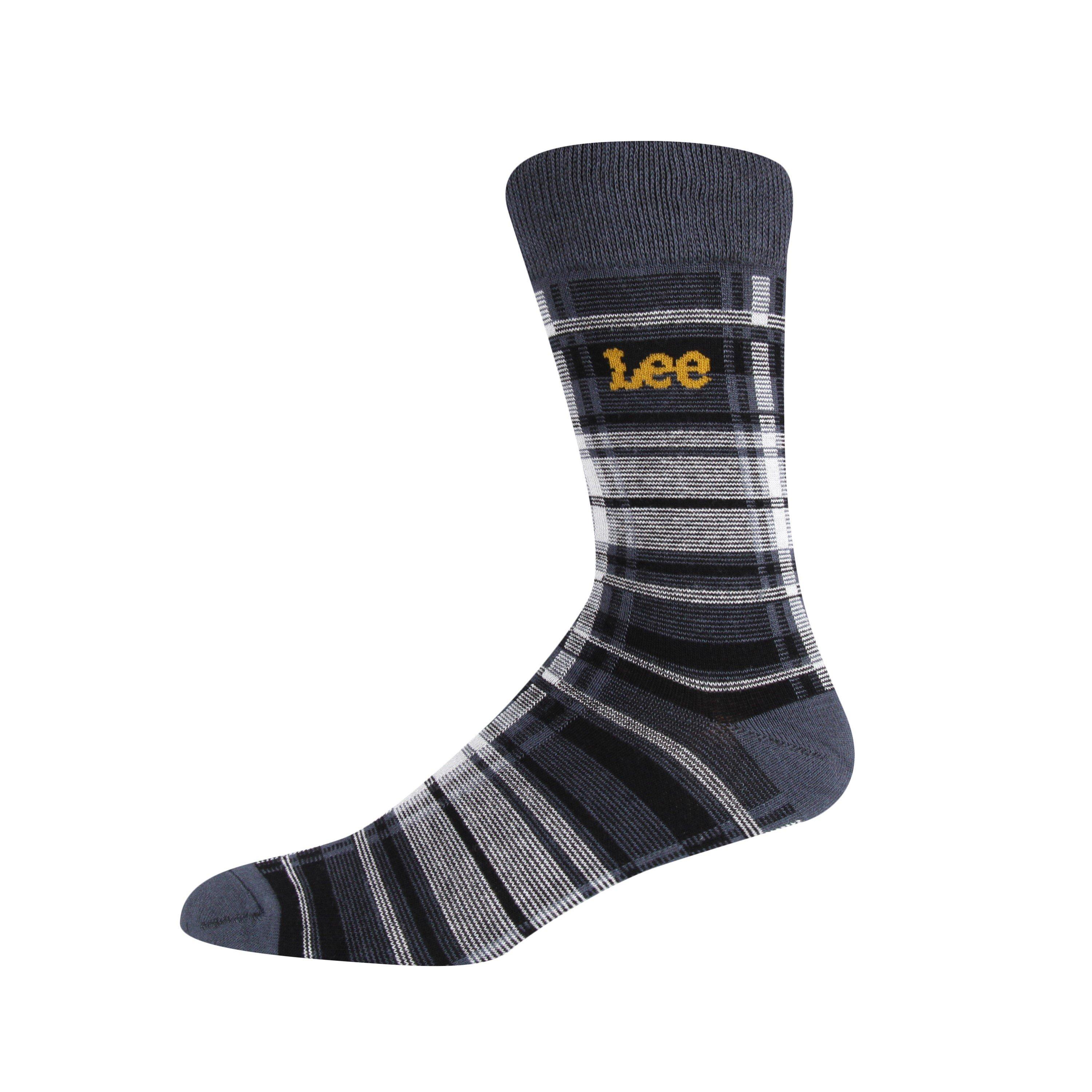 Black/Chck/Grey - Lee - Telfer Crew Socks - 3
