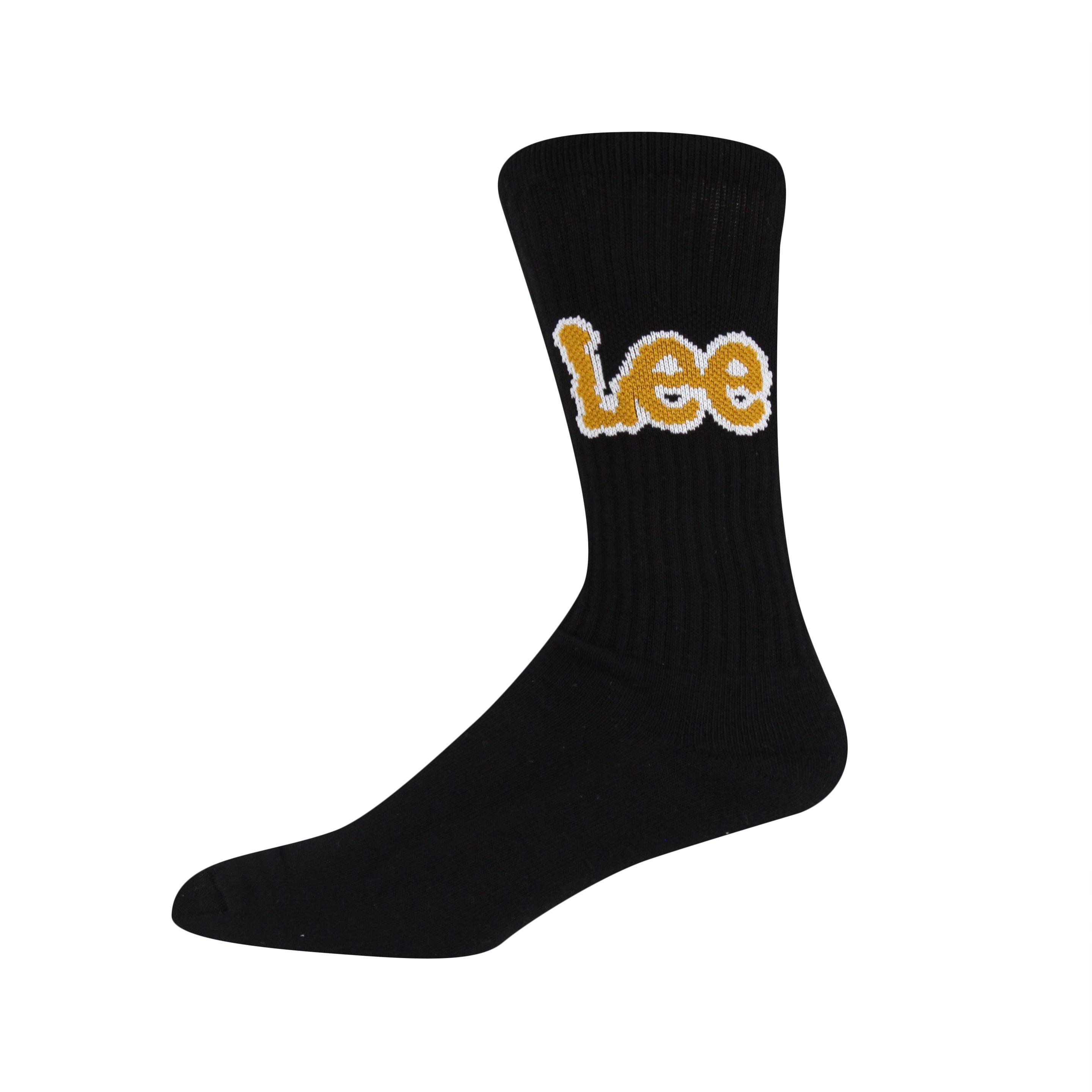 Crno/Bijelo/Sivo - Lee - Men's Rnwick Crew Socks - 2