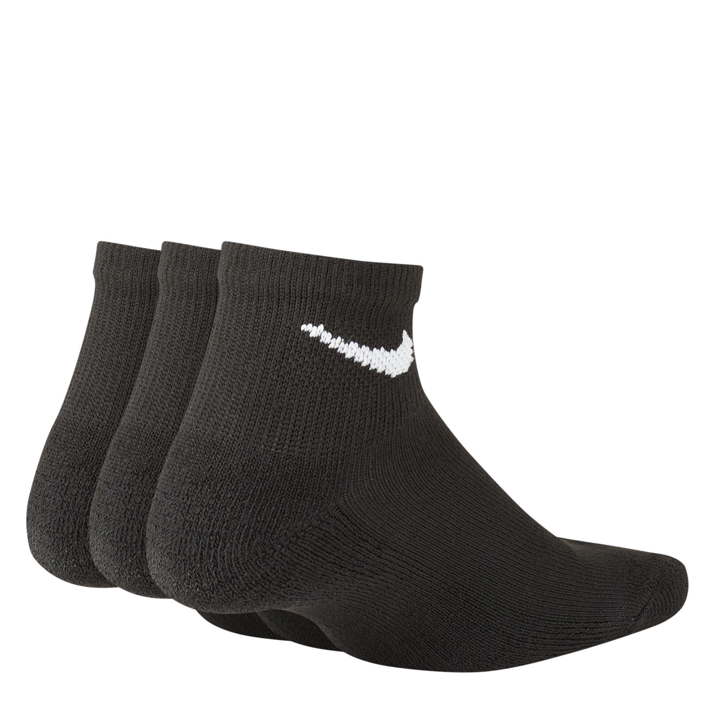 Zwart - Nike - Basic Ankle 3Pk Childs - 2