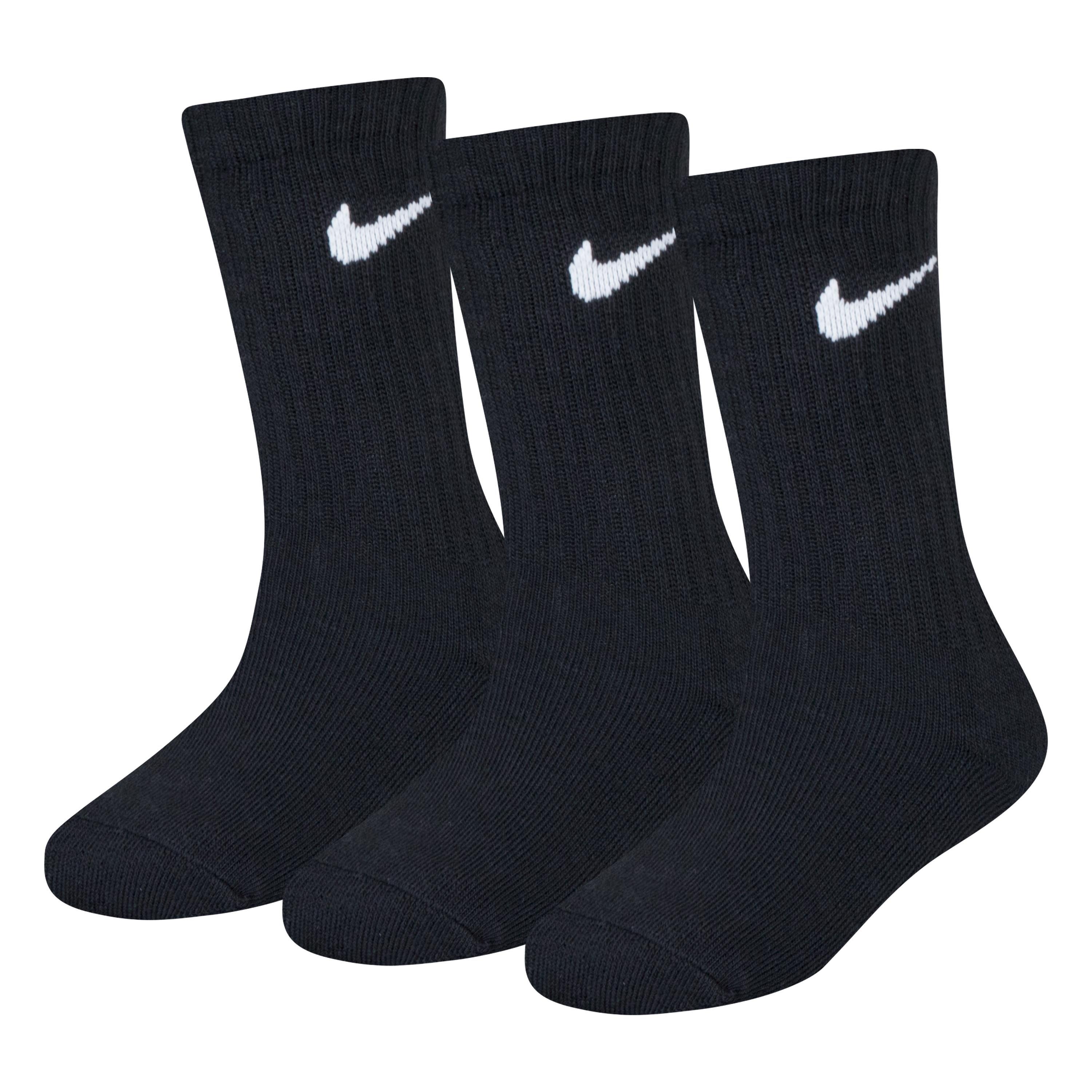 Black - Nike - Basic Crew 3Pk Childs - 1