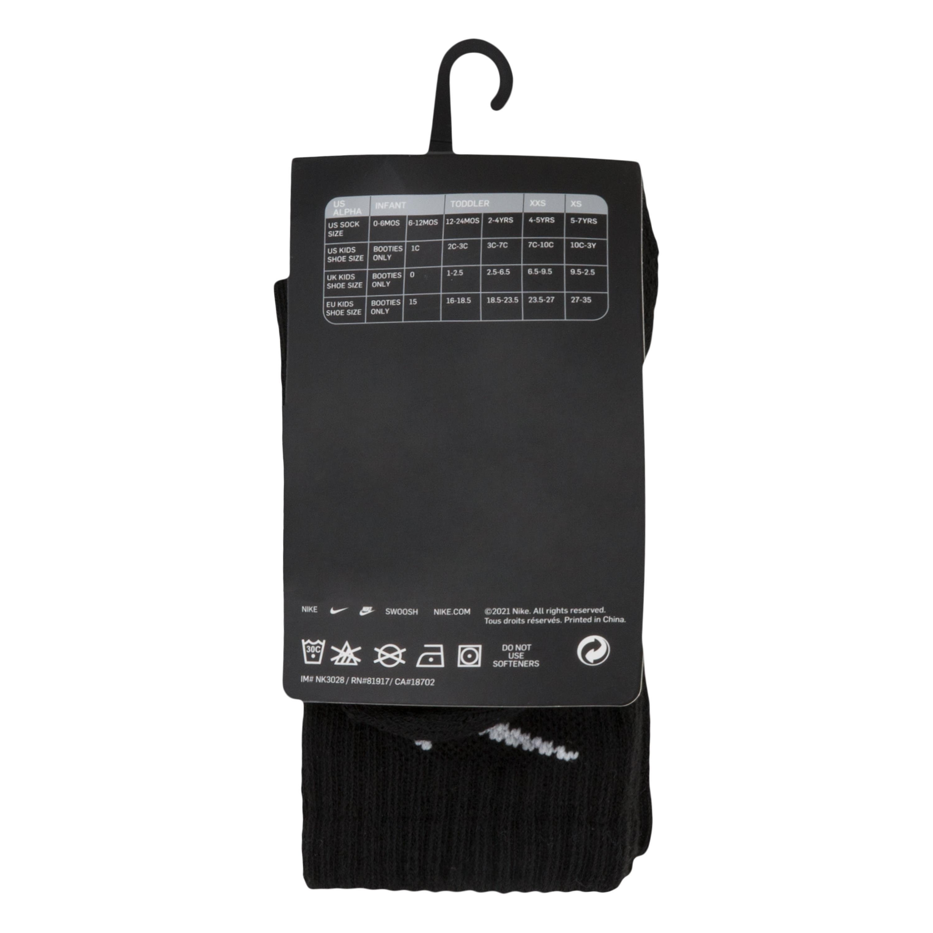 Schwarz - Nike - Basic Crew 3Pk Childs - 4