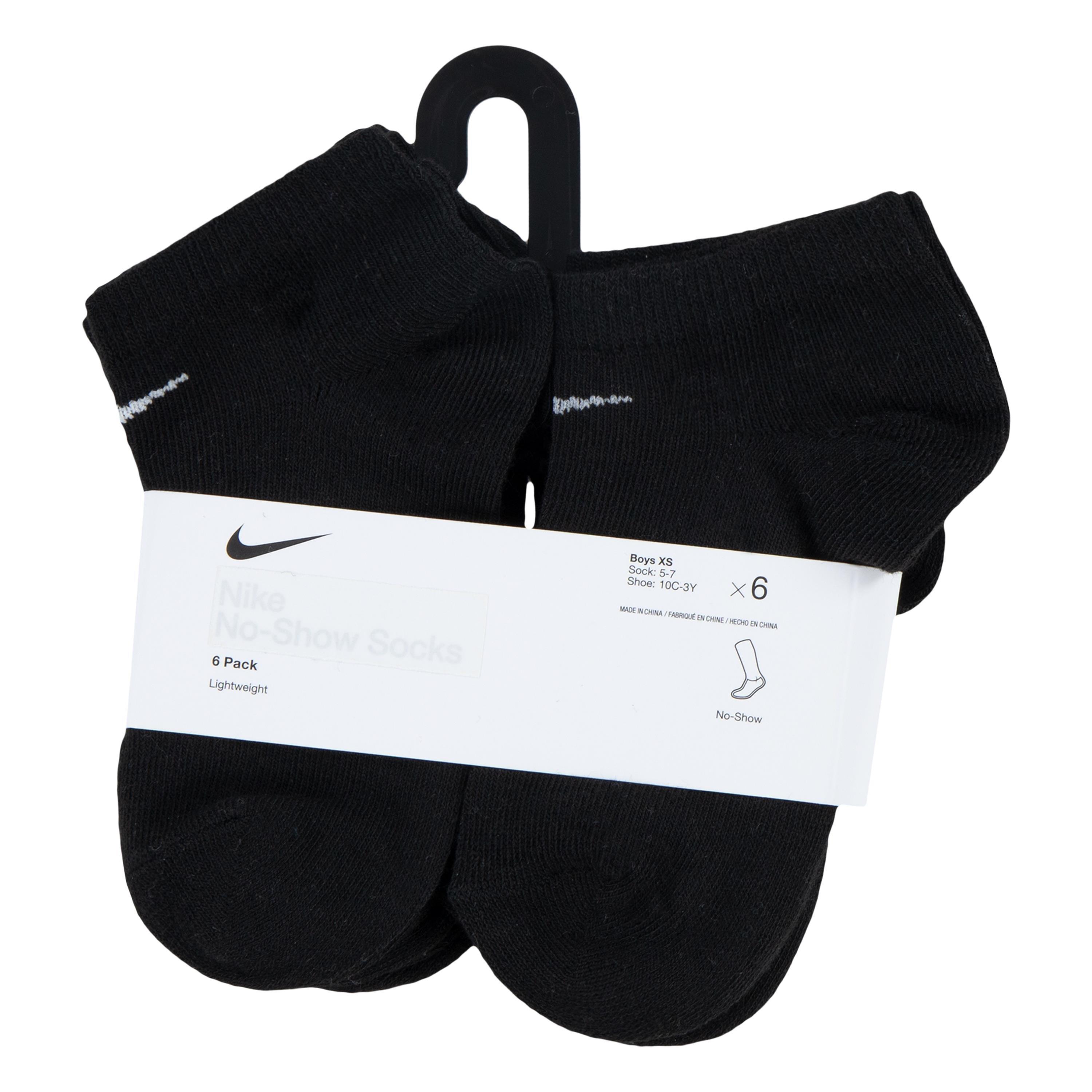 Black - Nike - Basic 6PK Low Childs - 3
