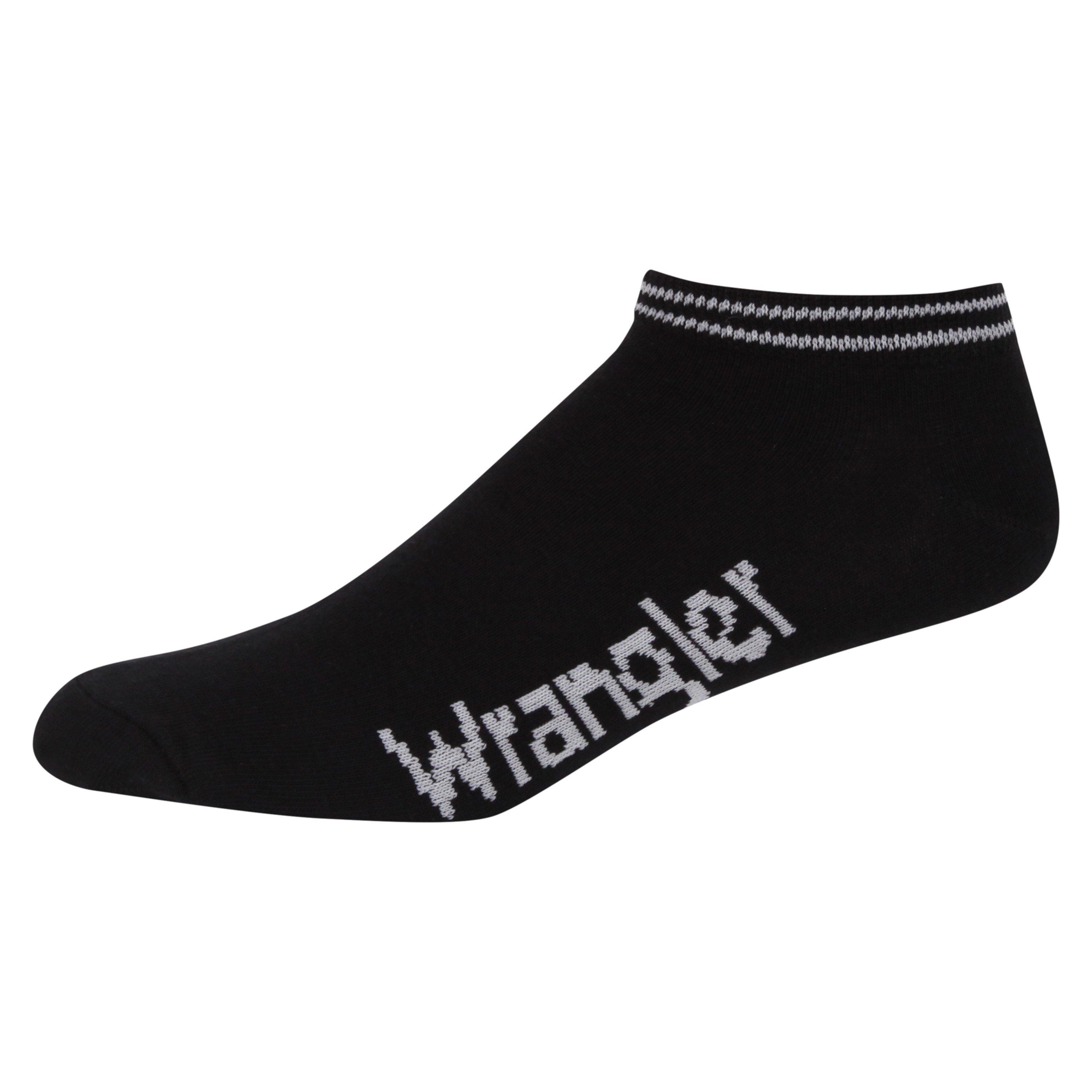 Blk/White/Grey - Wrangler - Duffy Invisible Socks - 2