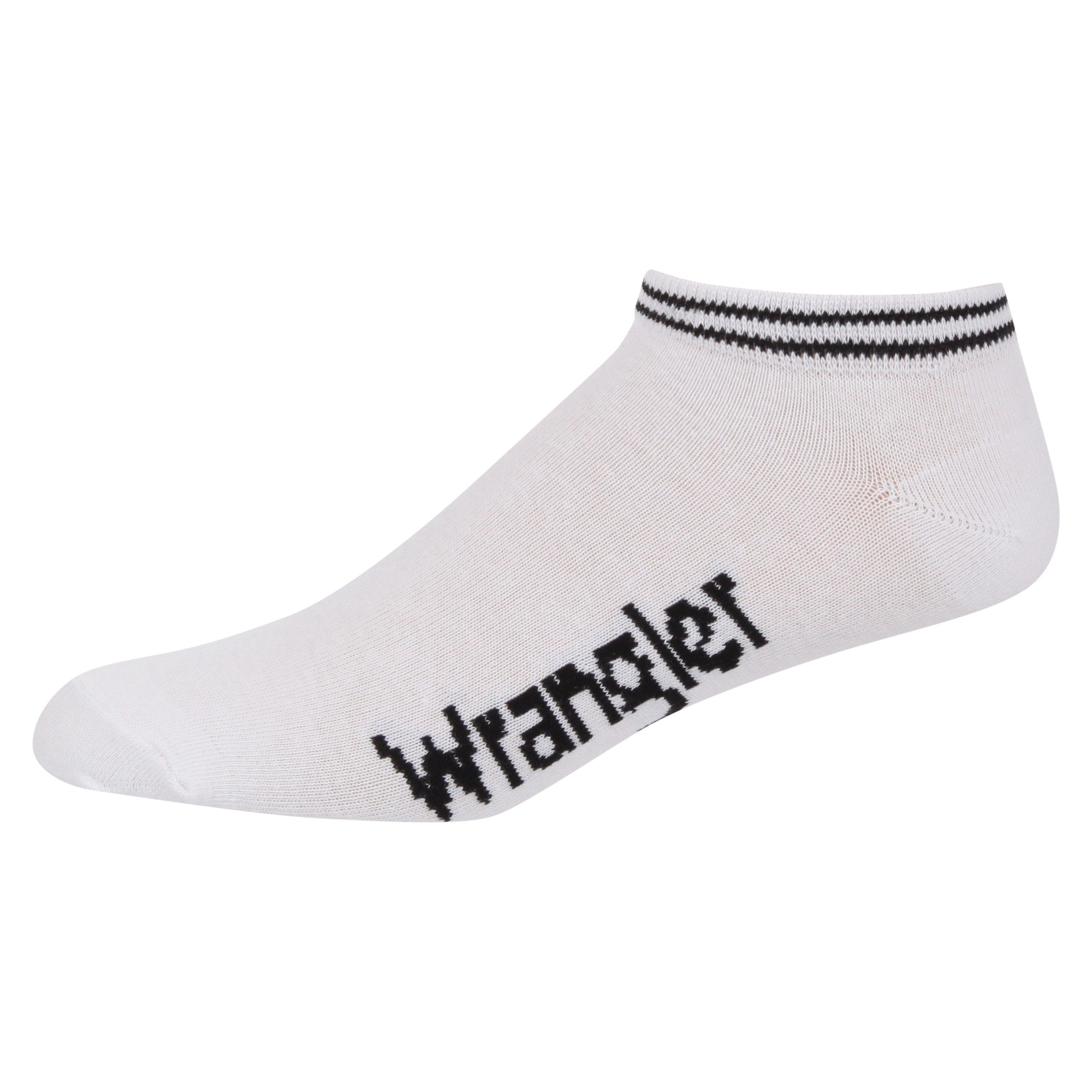 Blk/White/Grey - Wrangler - Duffy Invisible Socks - 3