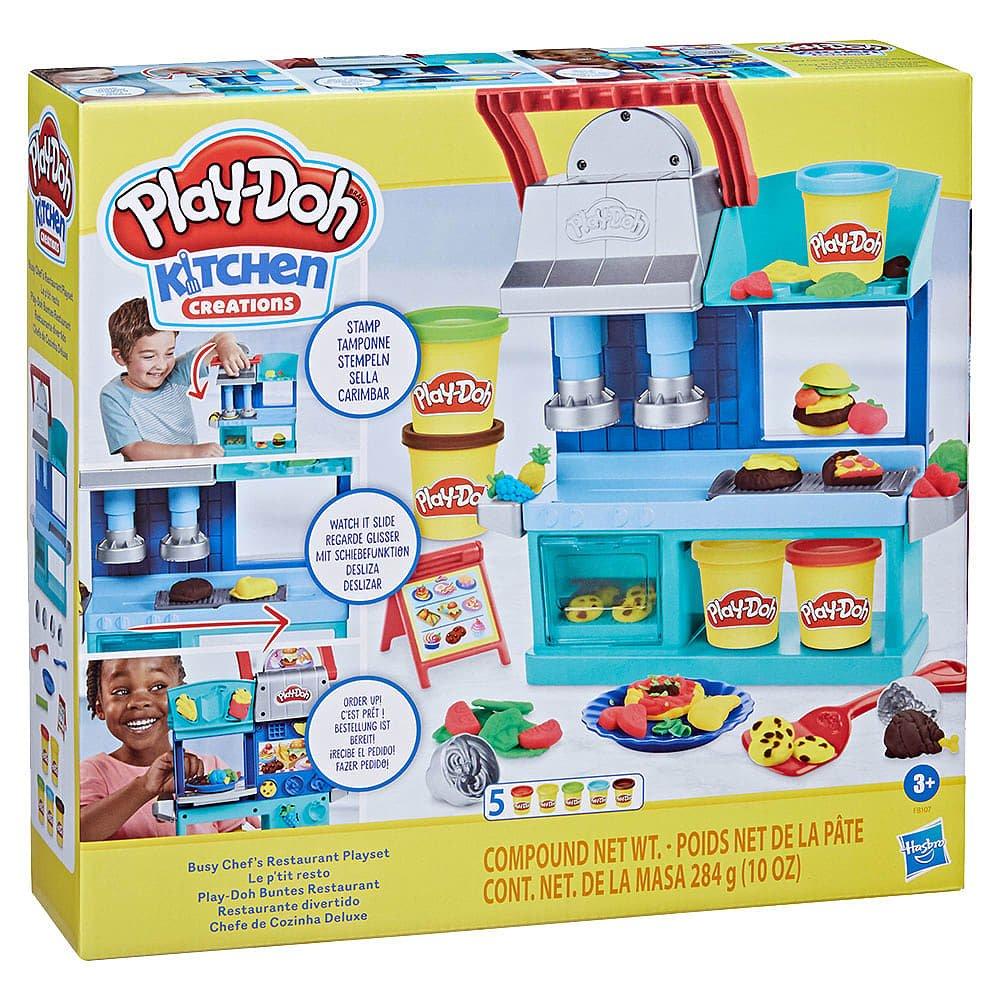 Multi Format An - Play-Doh - Pd Busy Chefs  Restaurant Playset