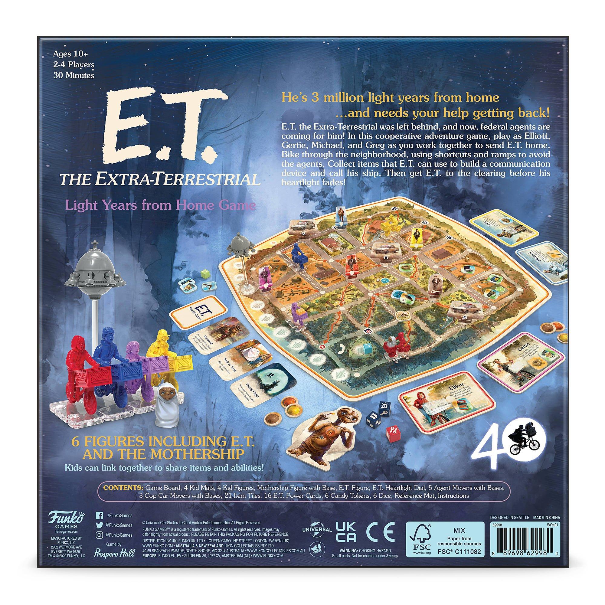 Multi Format An --> Multi Format Un - E.T. - Funko Games: ET Light Years from Home Game - 2