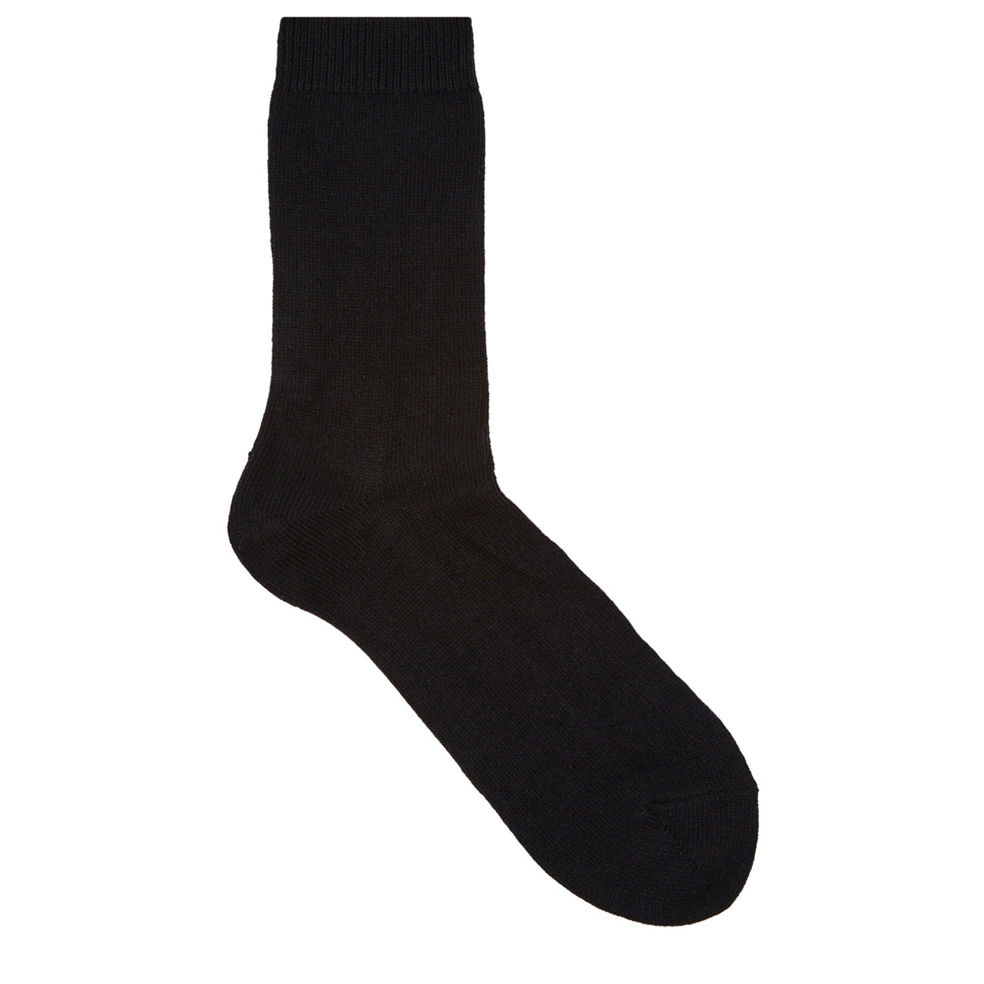 BLACK - Falke - COSY WOOL SOCK - 1
