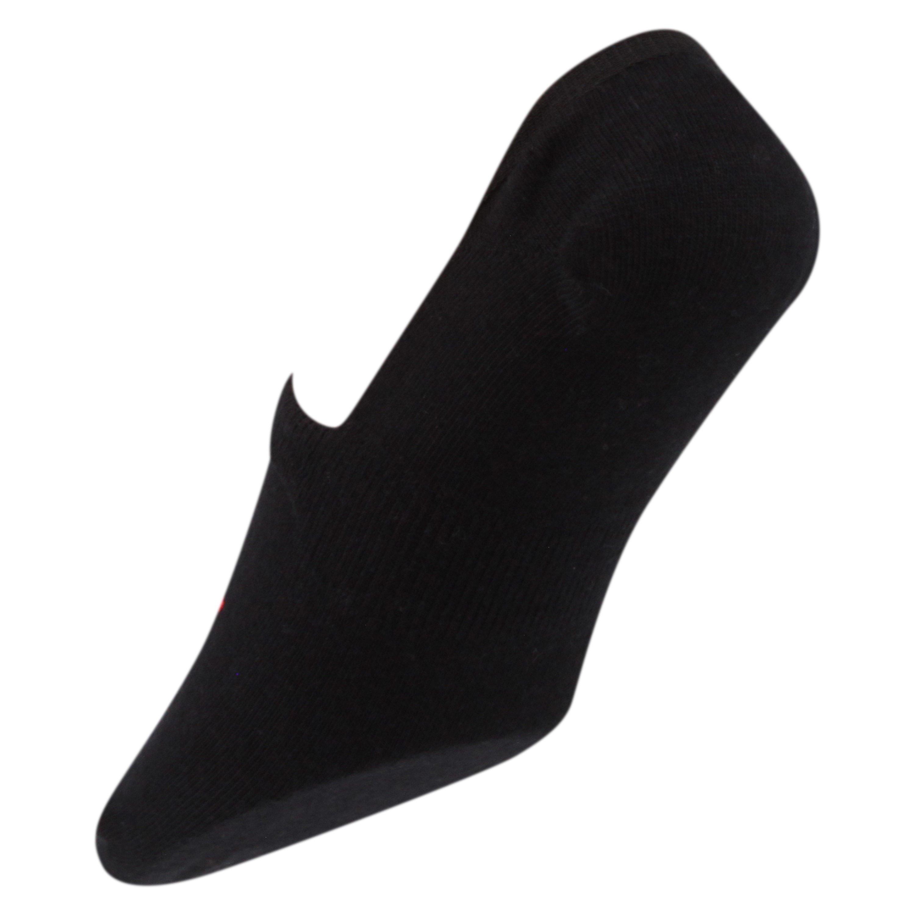 Negro - Wrangler - Mens 3 pack Invisible Liner Socks Guthrie - 3