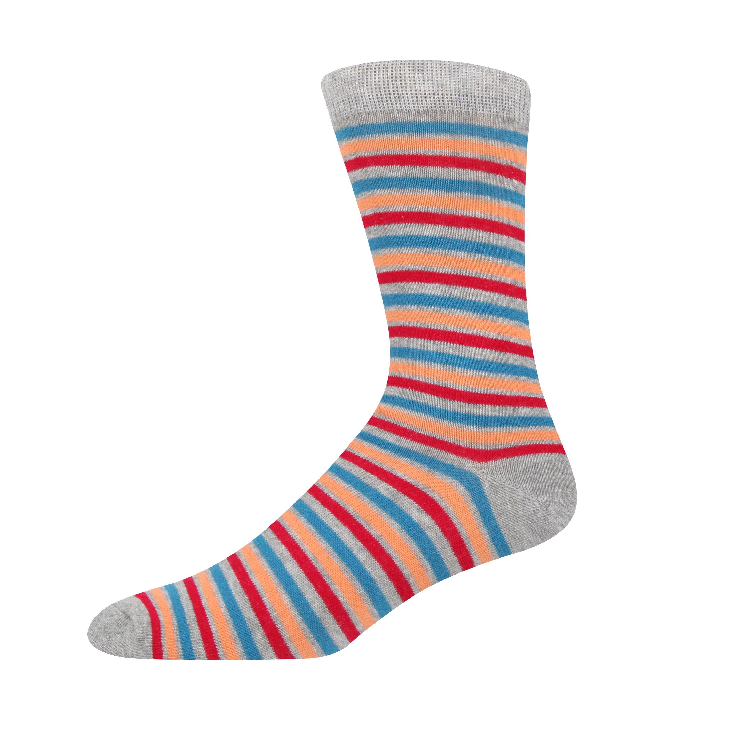 Denim/Noir/Gris - Ben Sherman - Mallow Crew Socks - 4