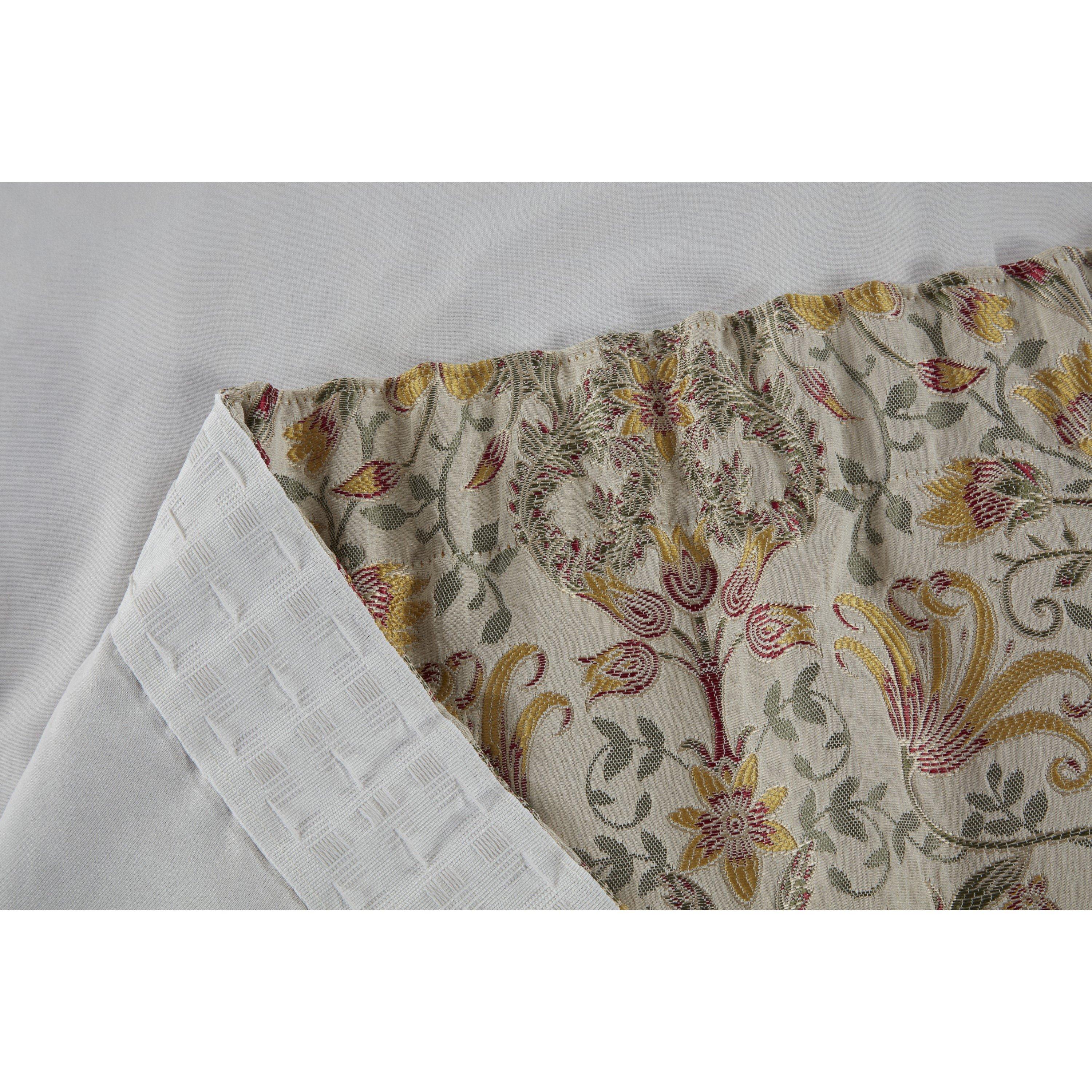 Natural - Sundour - Kyoto Floral Pencil Pleat Curtains - 6
