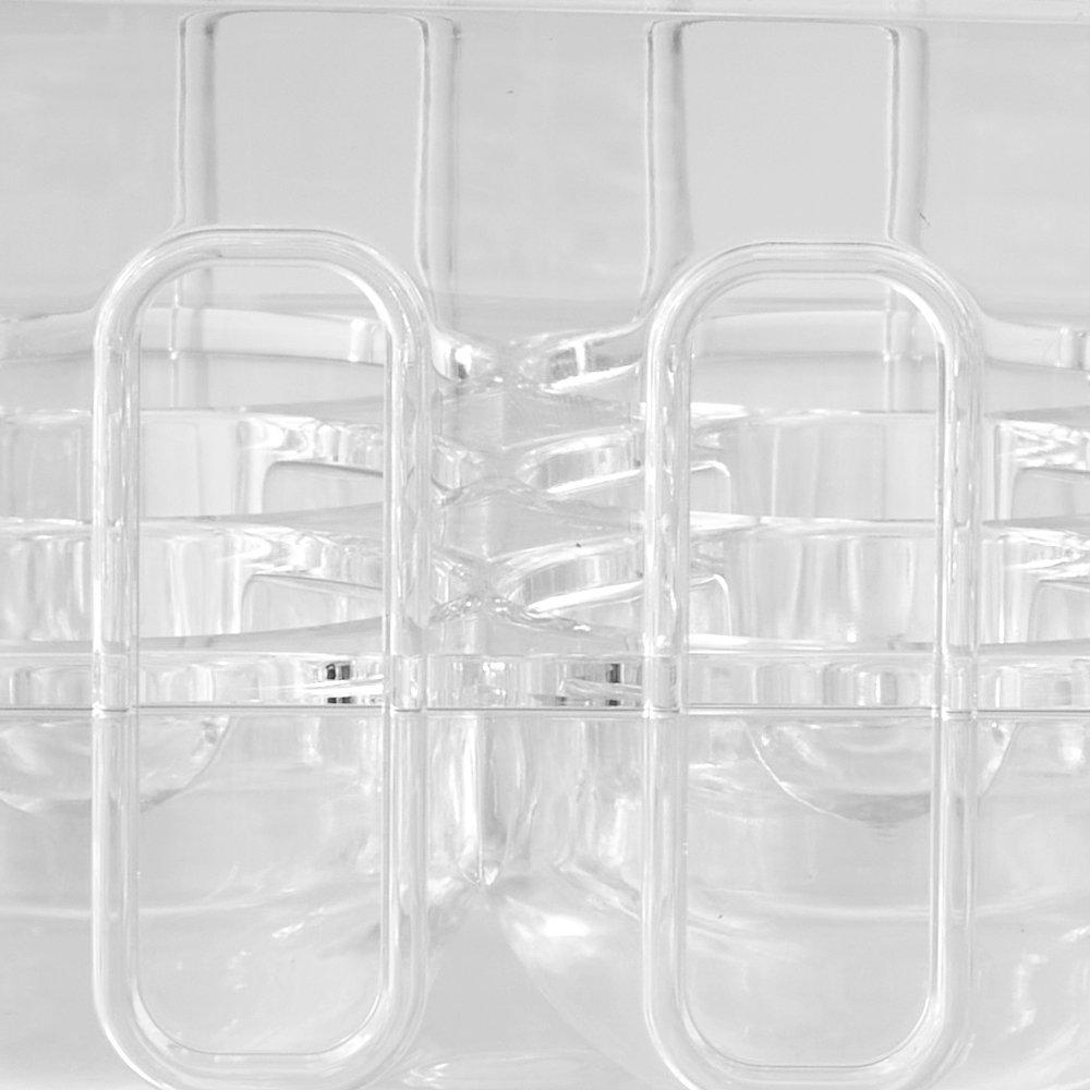 Clear - LIFE IDEAS - 2pcs Egg Storage Box with Lid - 6