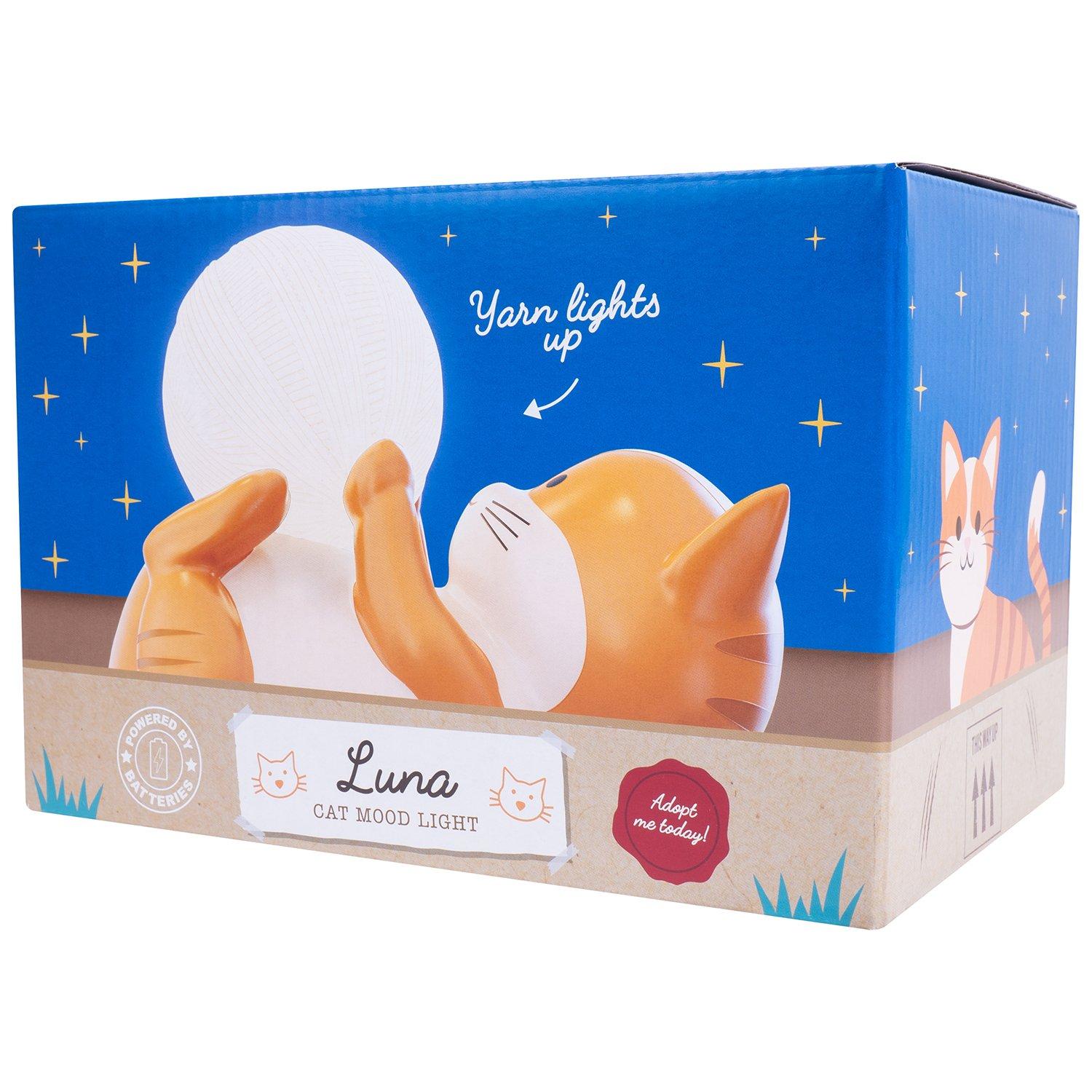 Fizz Creations  Luna The Cat Mood Light - 