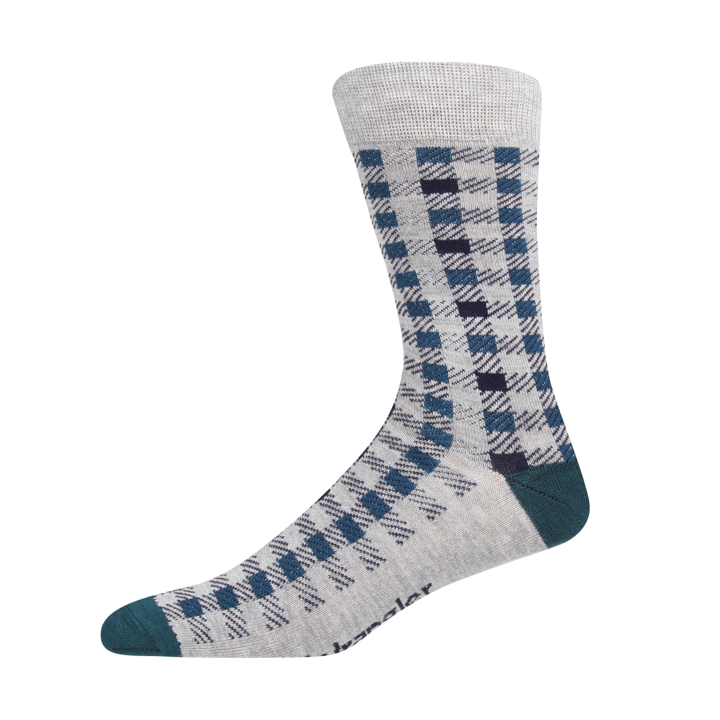 Gry/Tel/Nvy - Wrangler - Frier Crew Socks - 2
