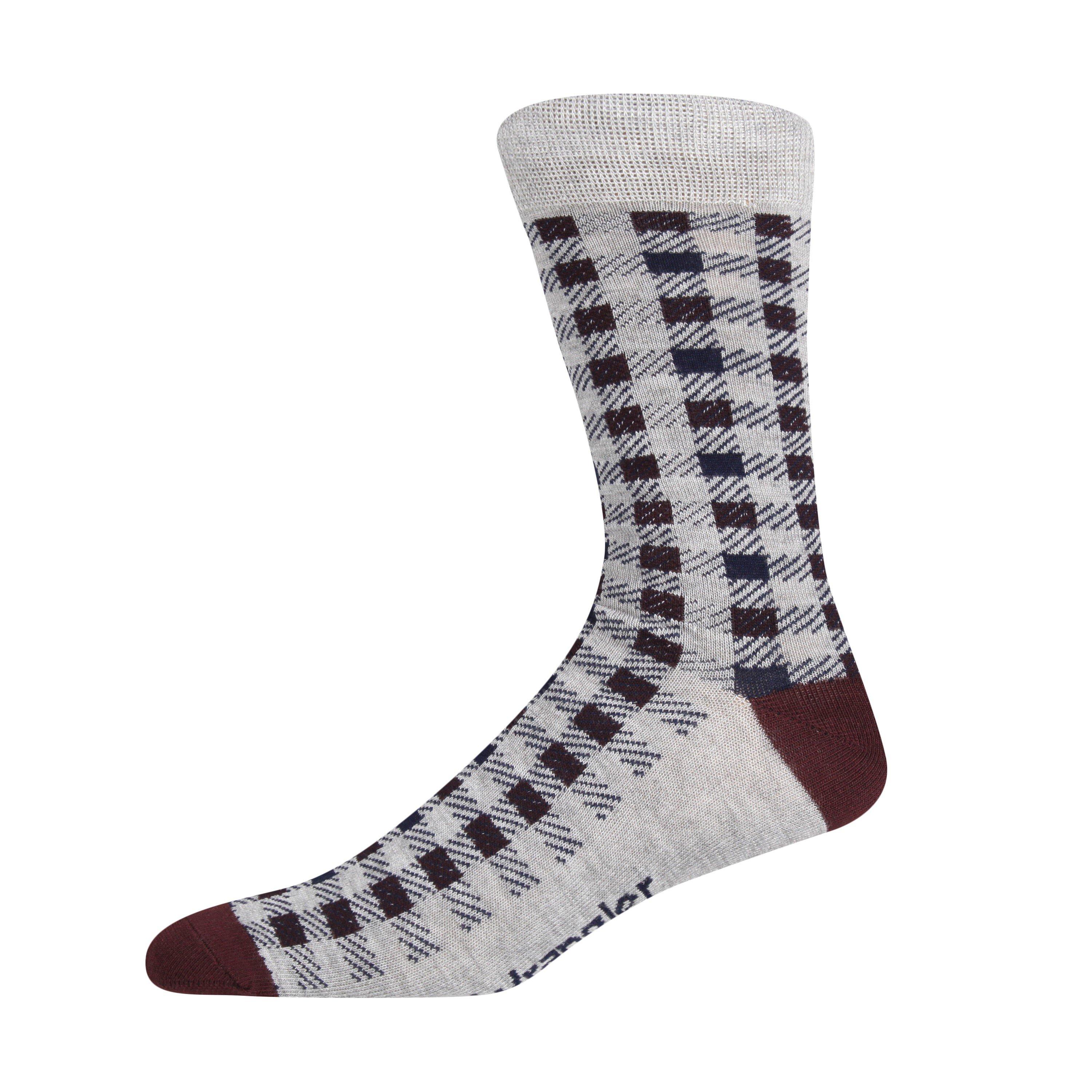 Gry/Tel/Nvy - Wrangler - Frier Crew Socks - 4