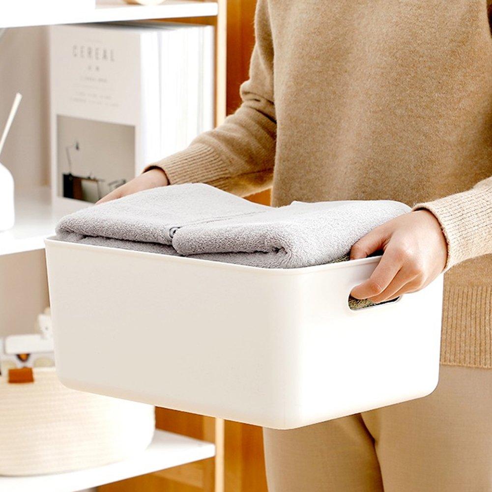 White2 - LIFE IDEAS - 2/4pcs Plastic Storage Tray - 6