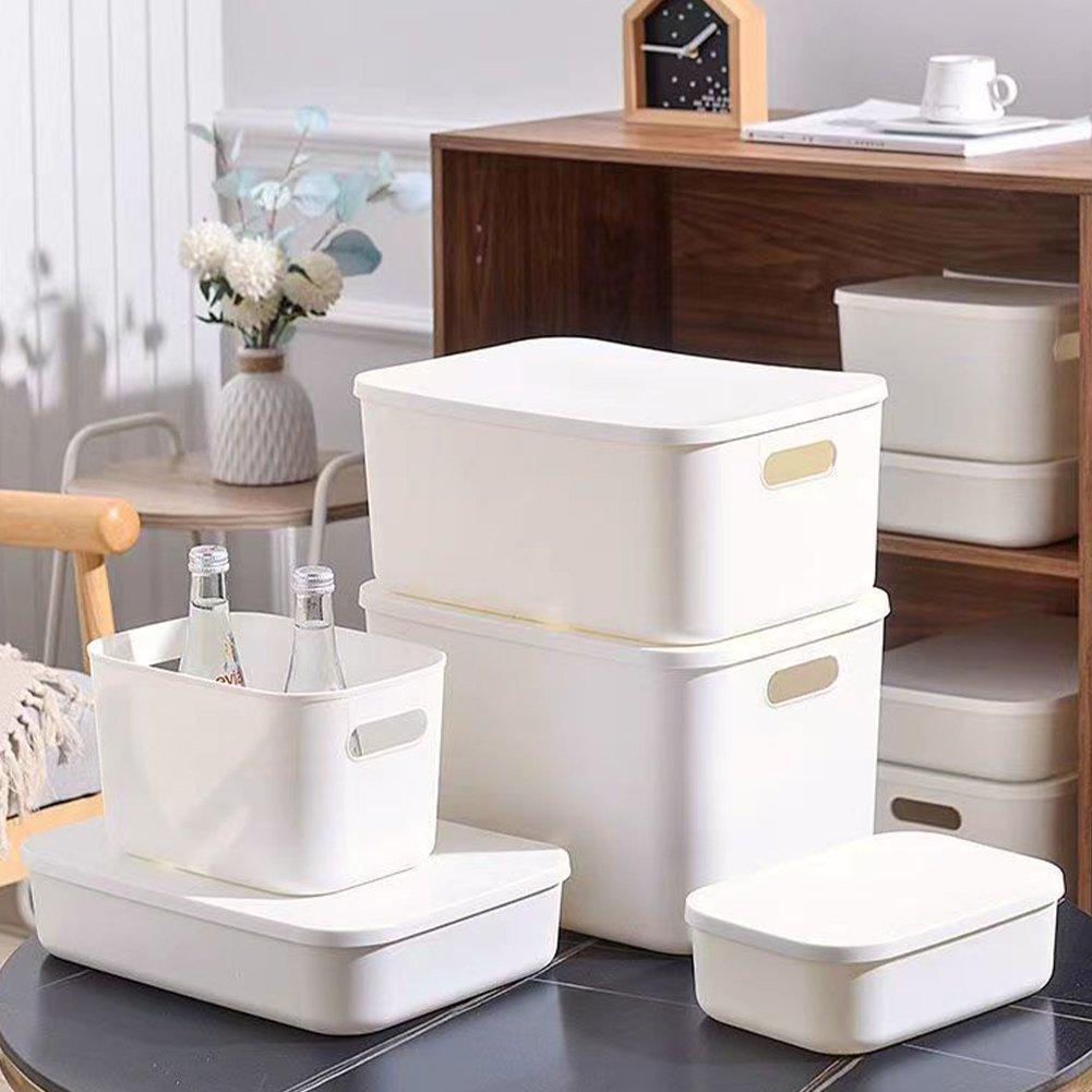 White2 - LIFE IDEAS - 2/4pcs Plastic Storage Tray - 7