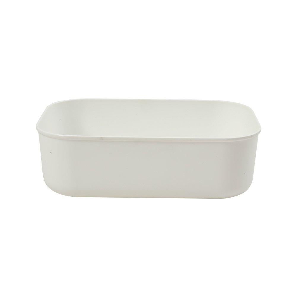 White3 - LIFE IDEAS - 2/4pcs Plastic Storage Tray - 3