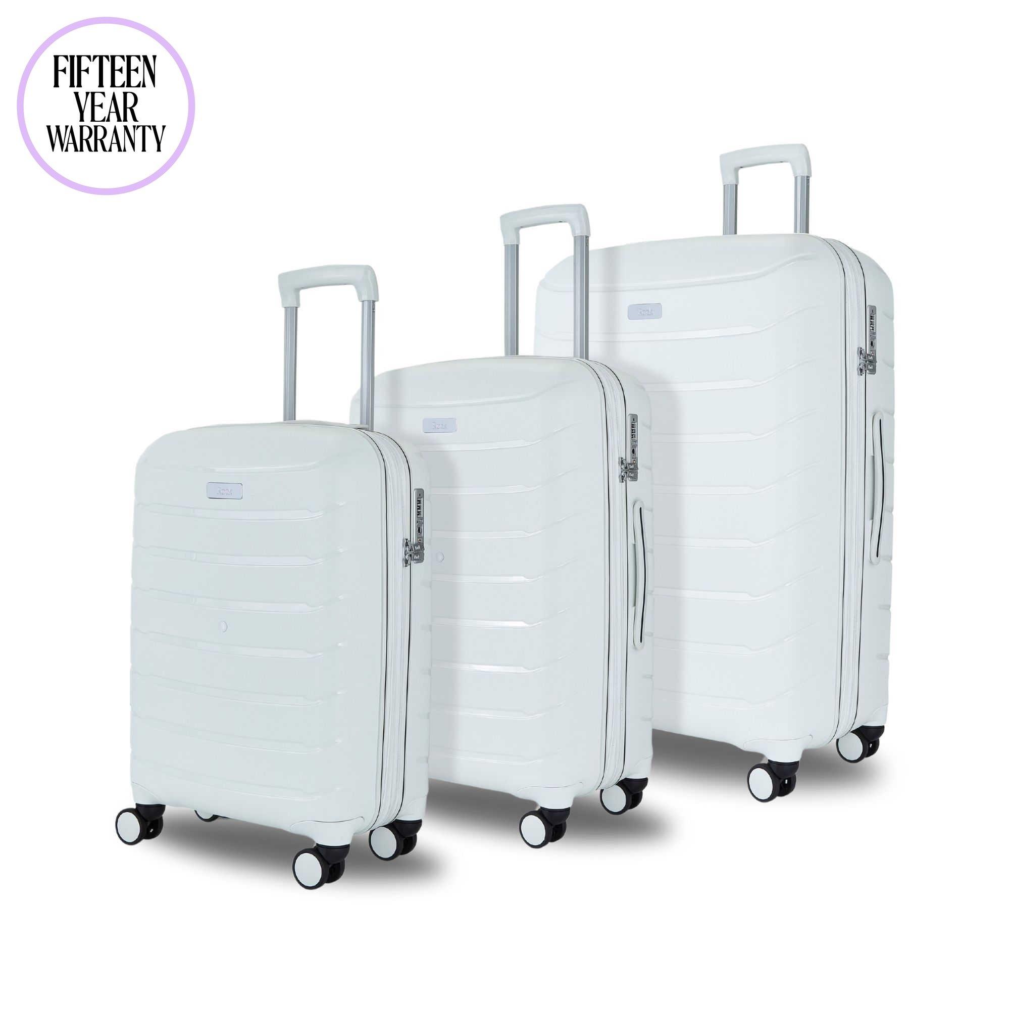 White - Rock - Prime Suitcase White - 1