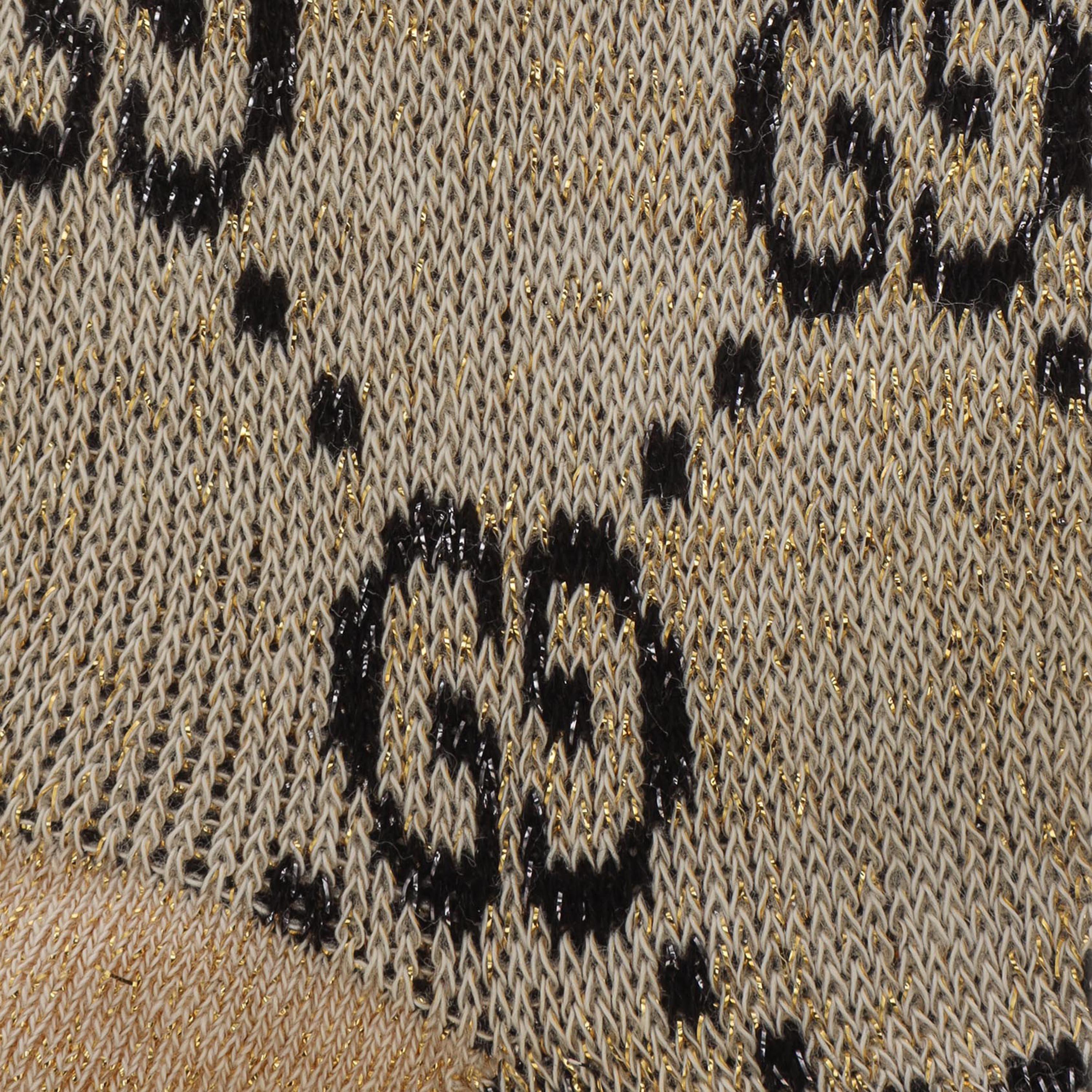 Ivory/Black - Gucci - Women's Crew Socks - 2