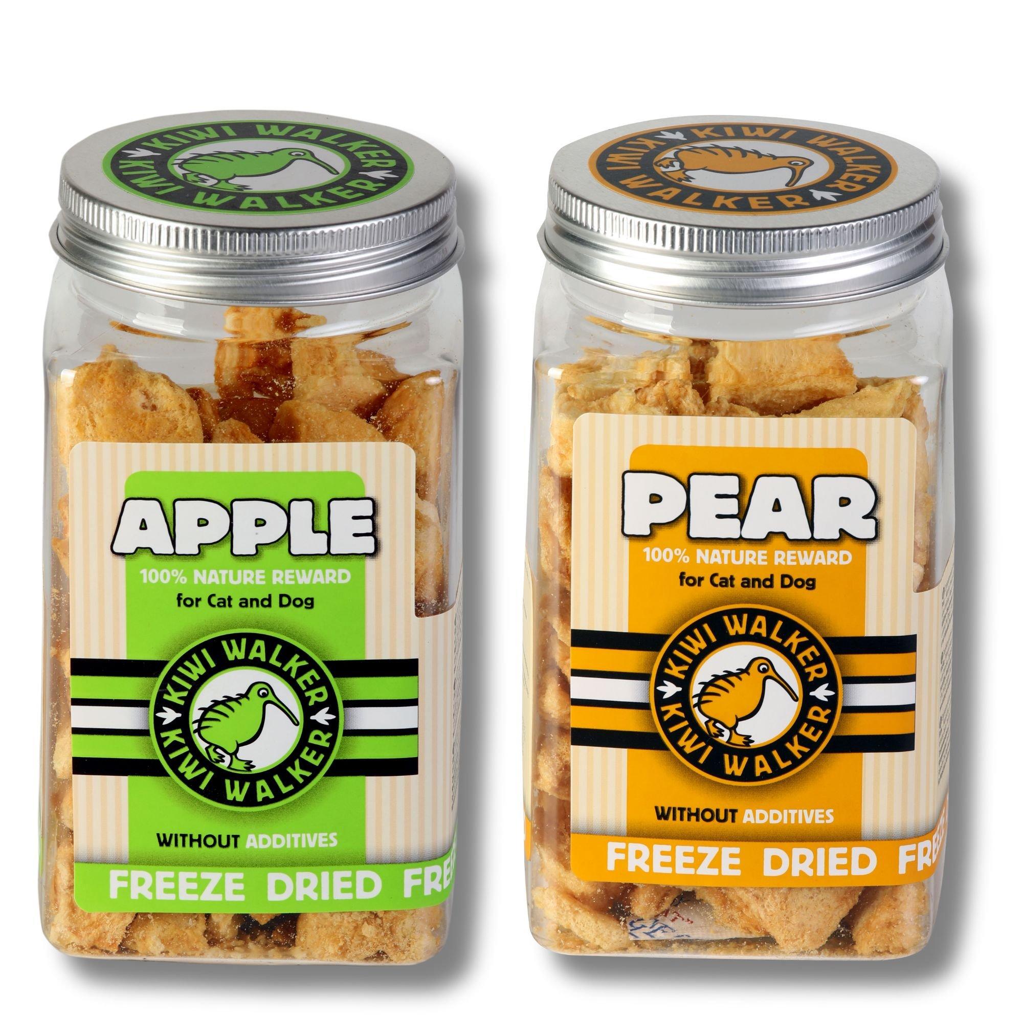 Kiwi Walker Freeze Dried Apple And Pear treats