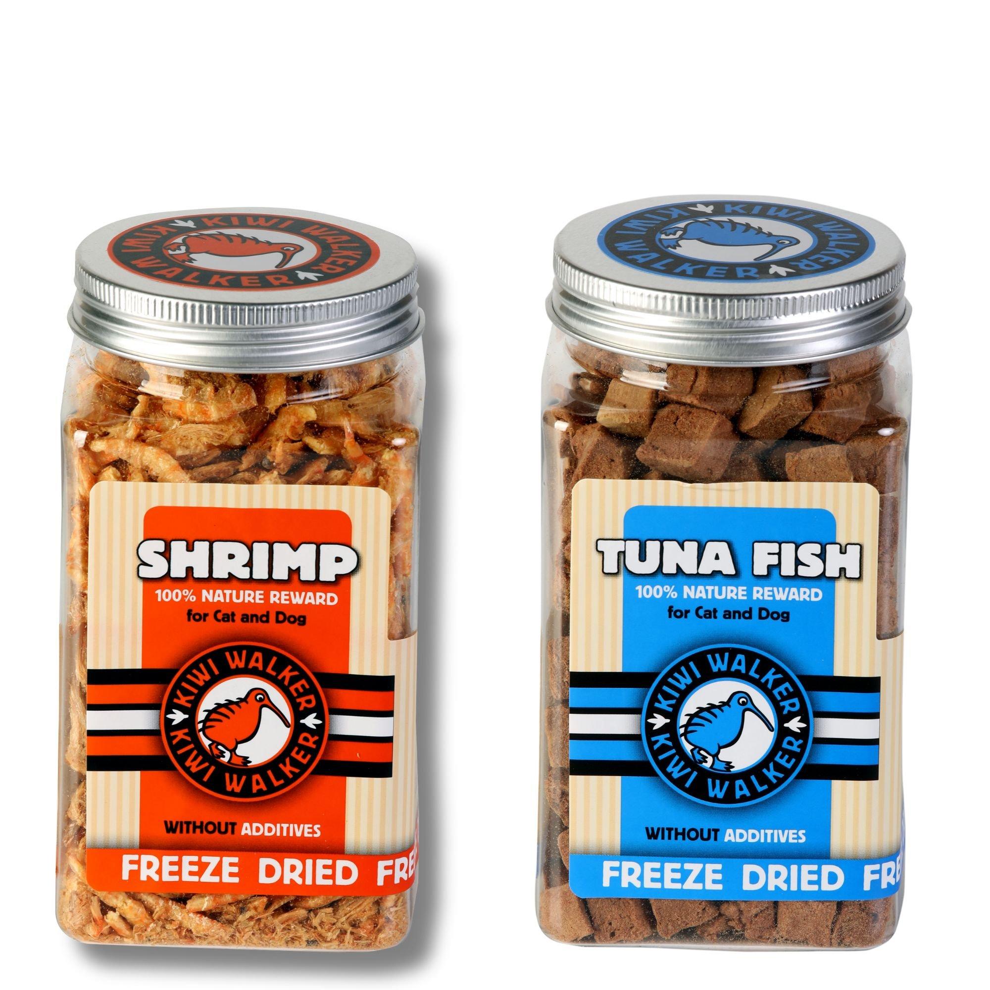 Kiwi Walker Freeze Dried Shrimp And Tuna Treats
