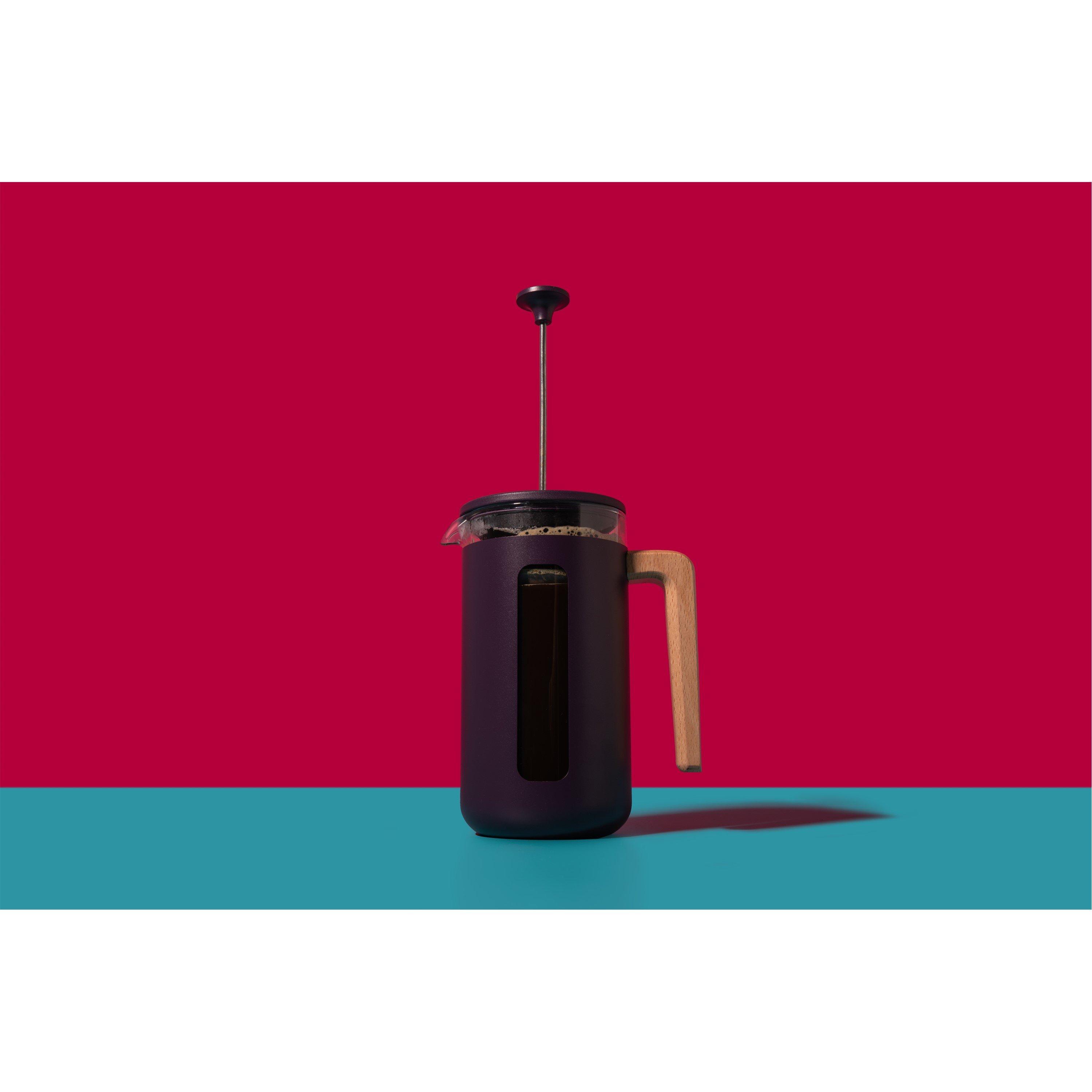 Purple - La Cafetiere - La Cafetiere Pisa 8 Cup Cafetiere In Purple Colour - 3