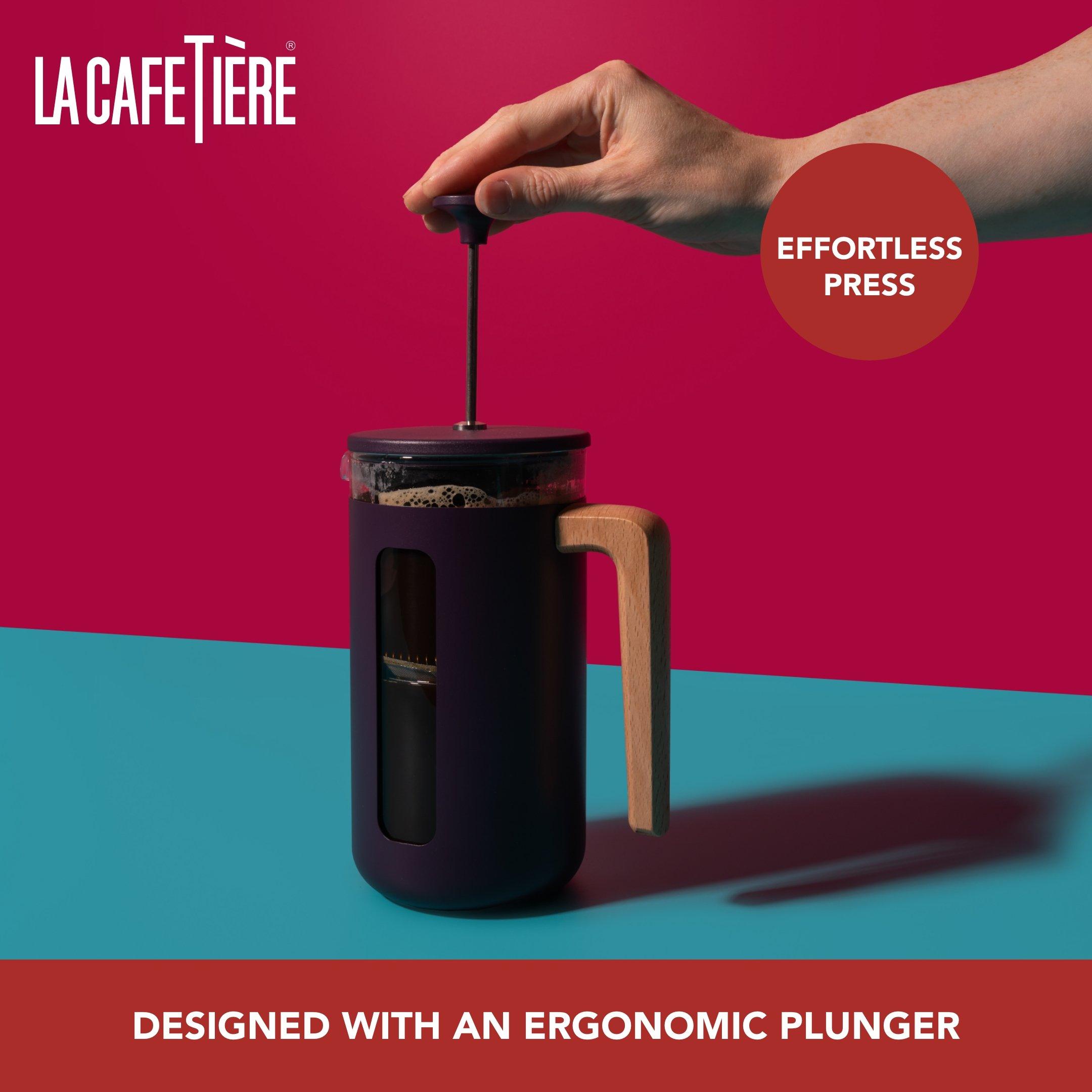 Purple - La Cafetiere - Pisa 8 Cup Cafetiere In Purple Colour - 4